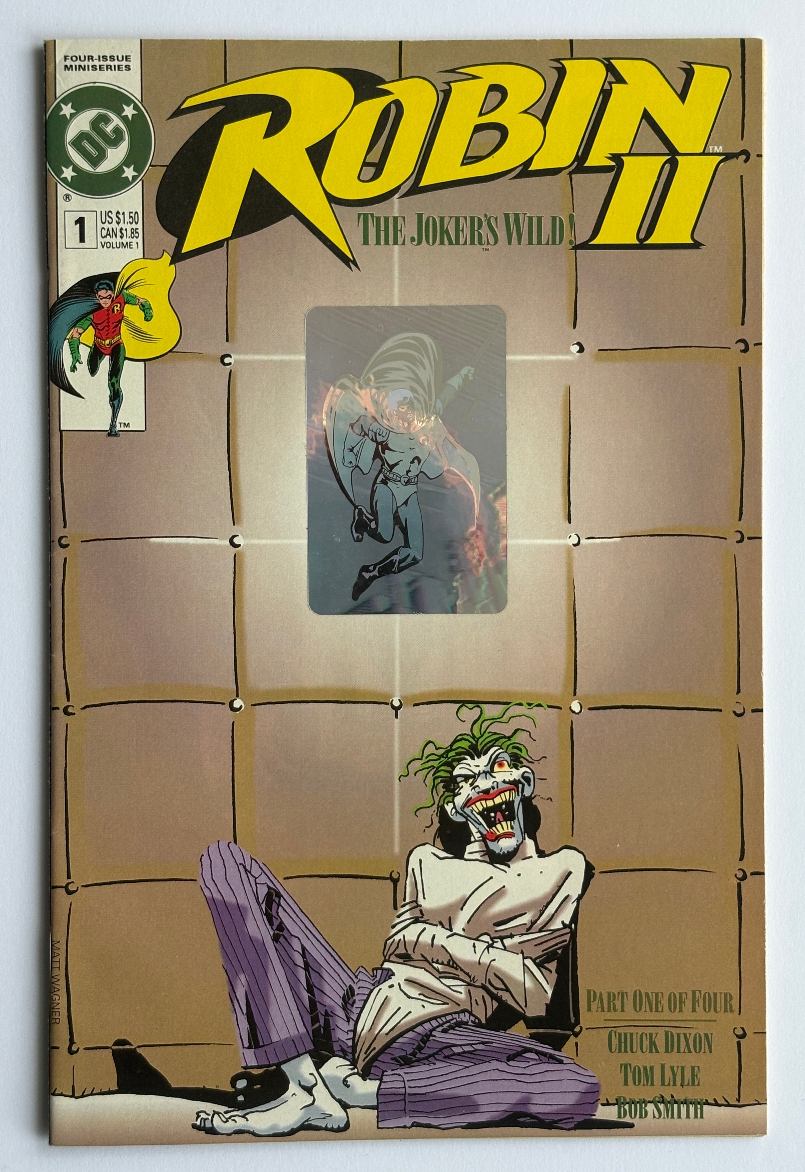 Robin II #1 - The Joker's Wild - 4 Different Covers (4 Comics) 1991 VF- 7.5