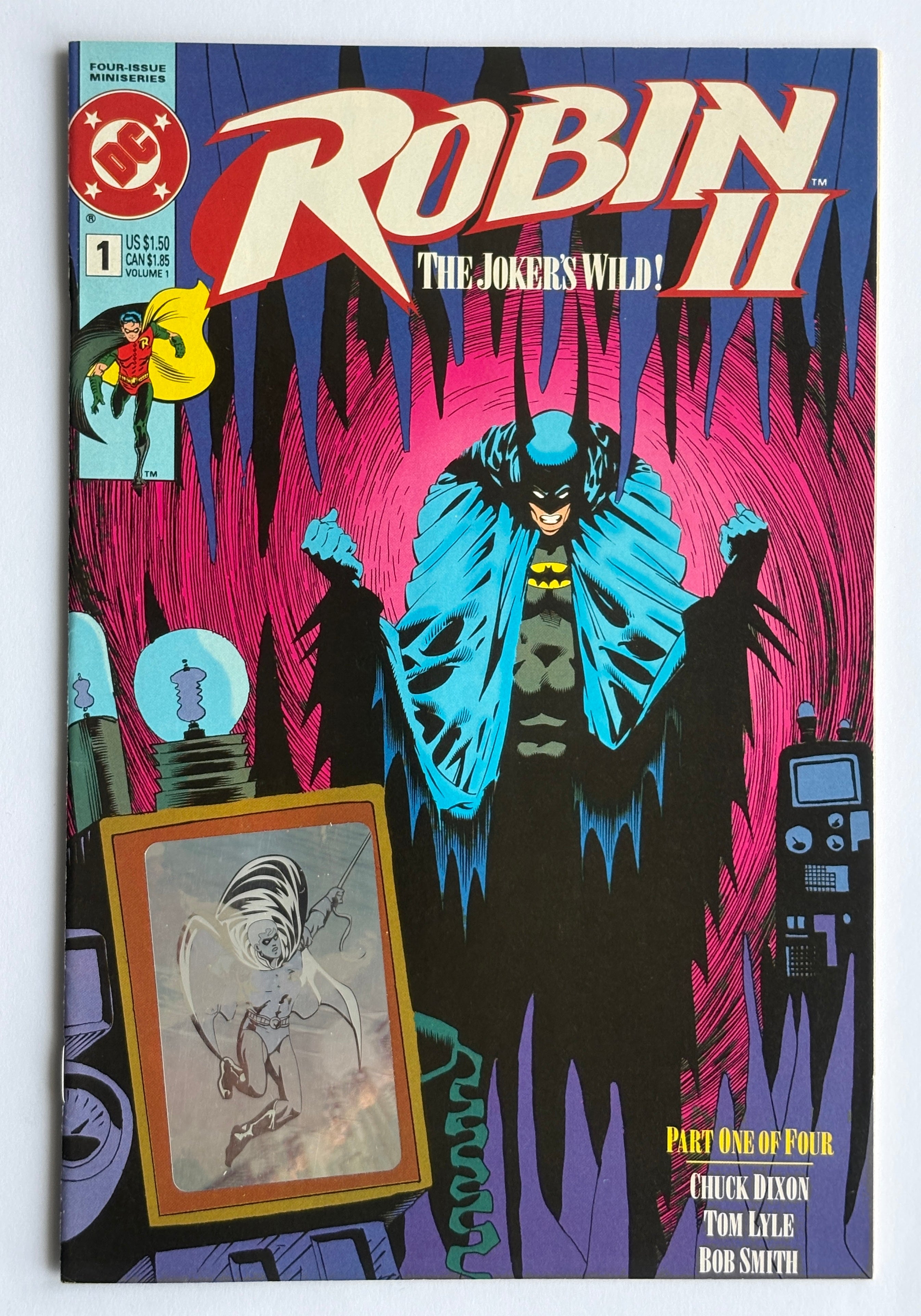 Robin II #1 - The Joker's Wild - 4 Different Covers (4 Comics) 1991 VF- 7.5