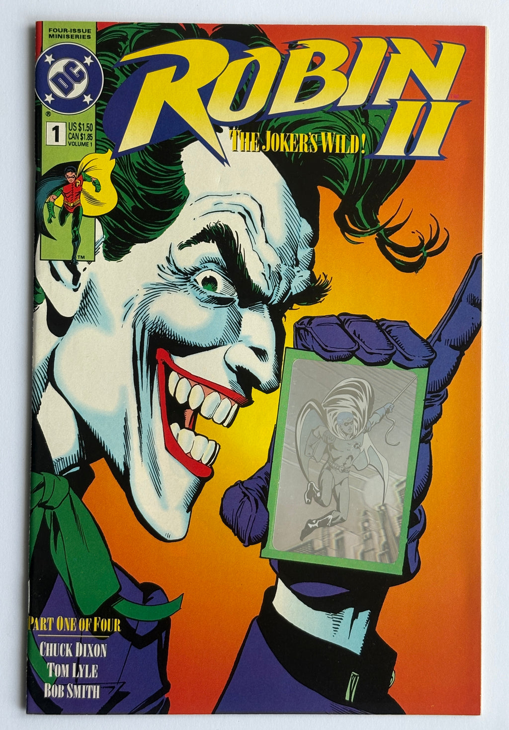 Robin II #1 - The Joker's Wild - 4 Different Covers (4 Comics) 1991 VF- 7.5