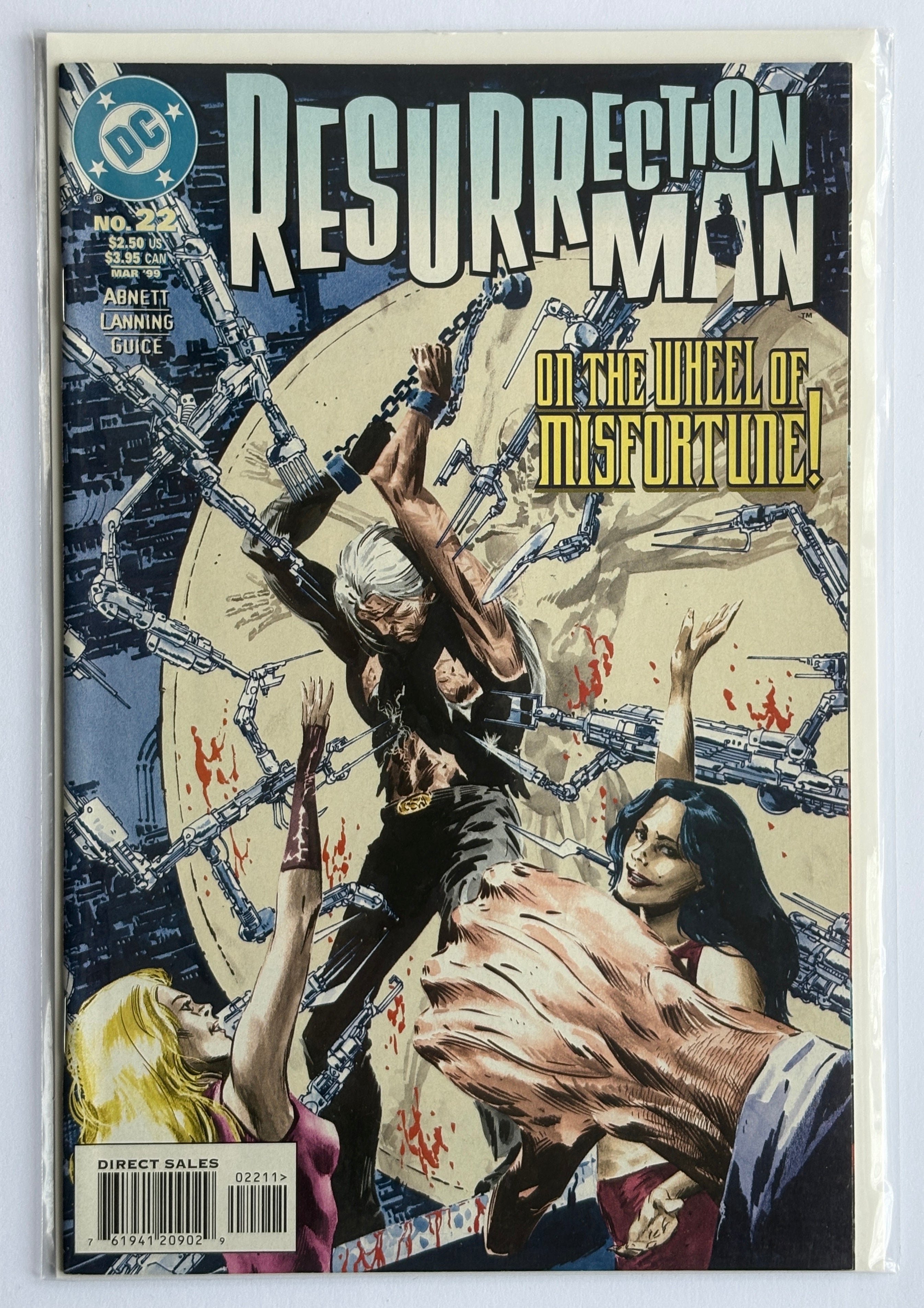 Resurrection Man #22 - 1st Printing - DC Comics March 1999 VF+ 8.5