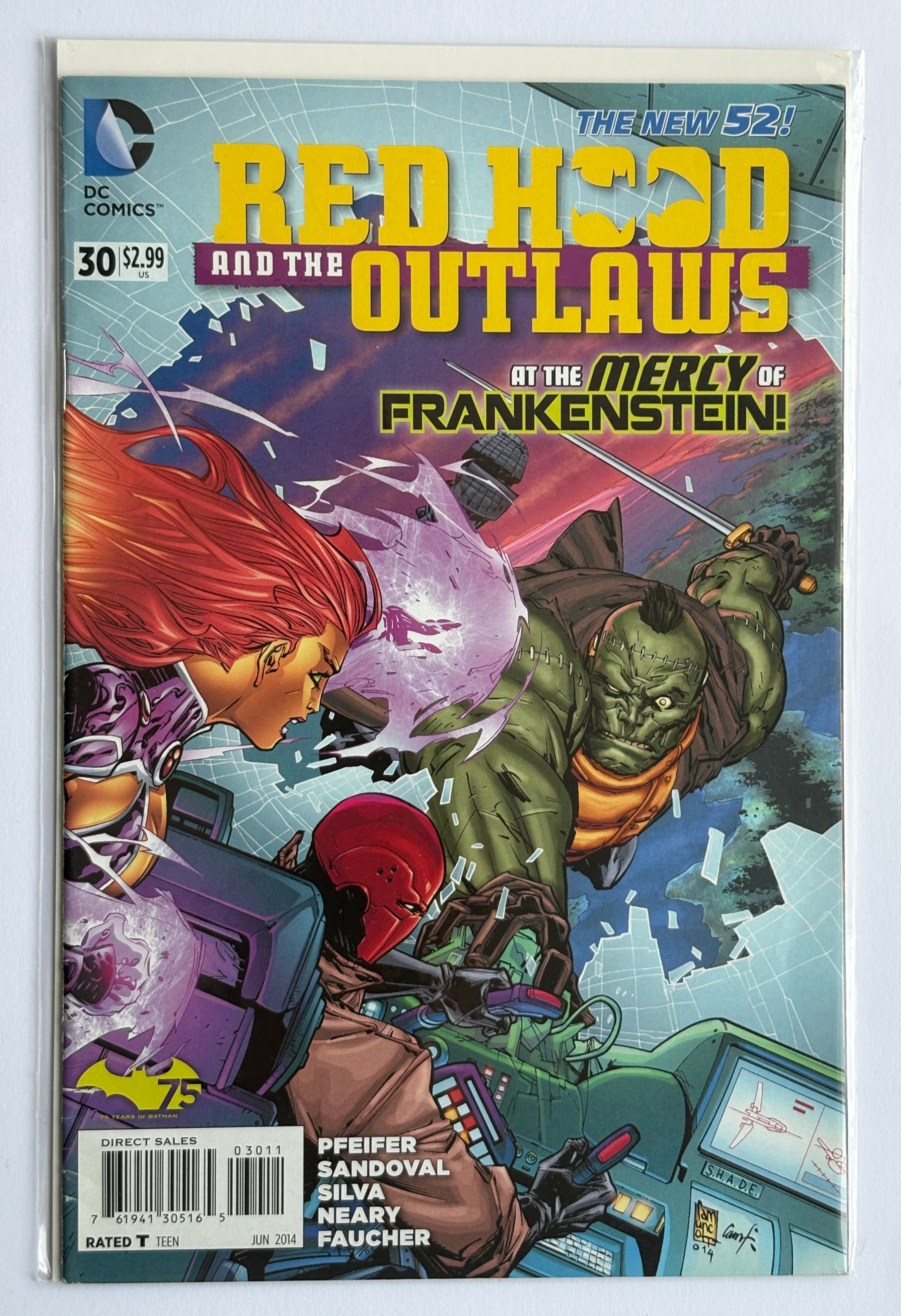 Red Hood and the Outlaws #30 - The New 52 - 1st Printing June 2014 F/VF 7.0