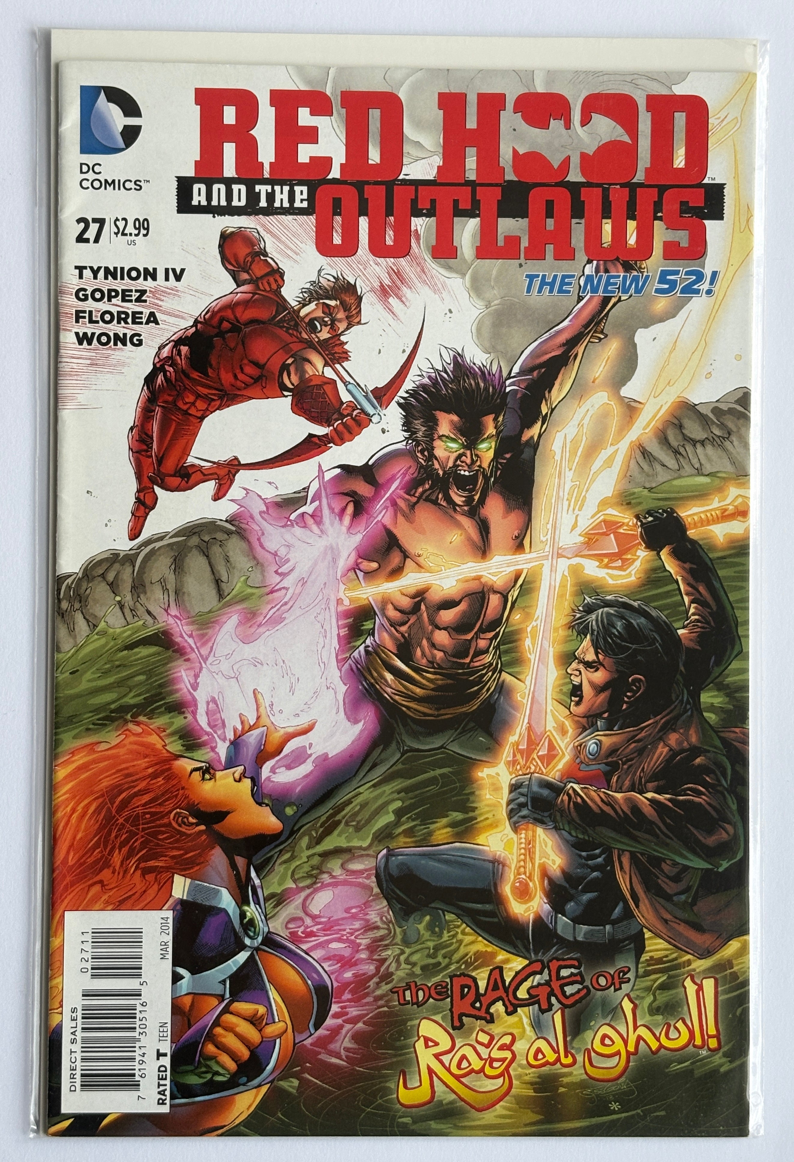 Red Hood and the Outlaws #27 - The New 52 - 1st Printing March 2014 VF- 7.5