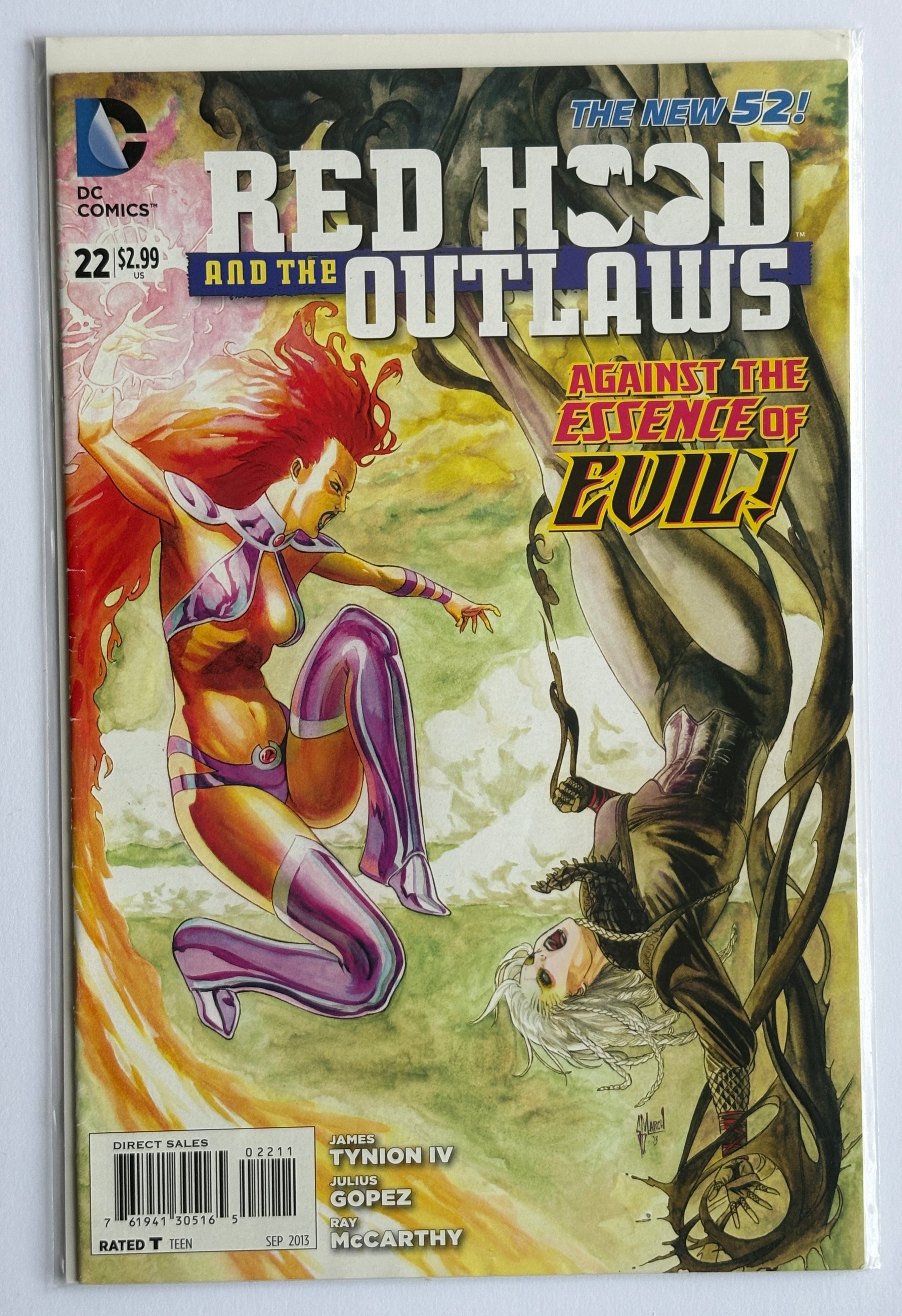 Red Hood and the Outlaws #22 - The New 52 - 1st Printing September 2013 FN+ 6.5