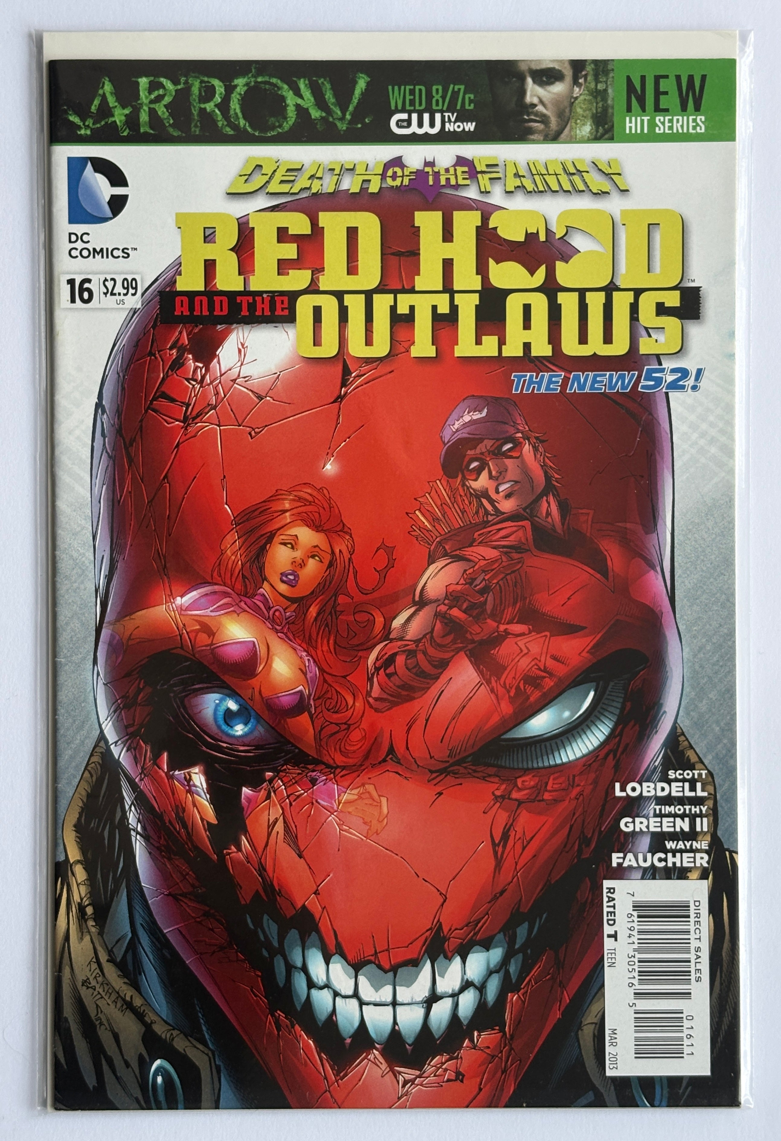 Red Hood and the Outlaws #16 - The New 52 - 1st Printing March 2013 F/VF 7.0