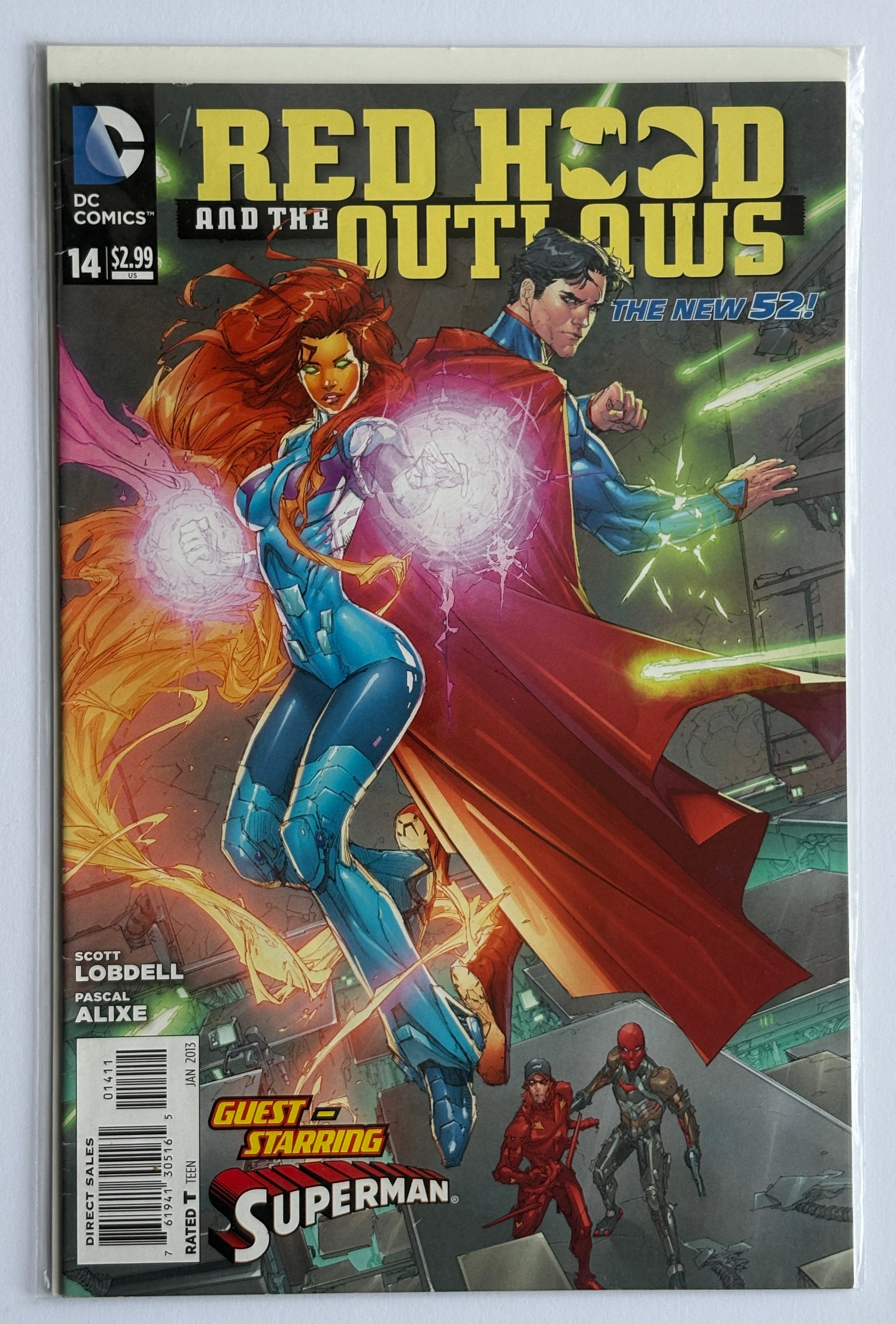 Red Hood and the Outlaws #14 - The New 52 - 1st Printing January 2013 F/VF 7.0