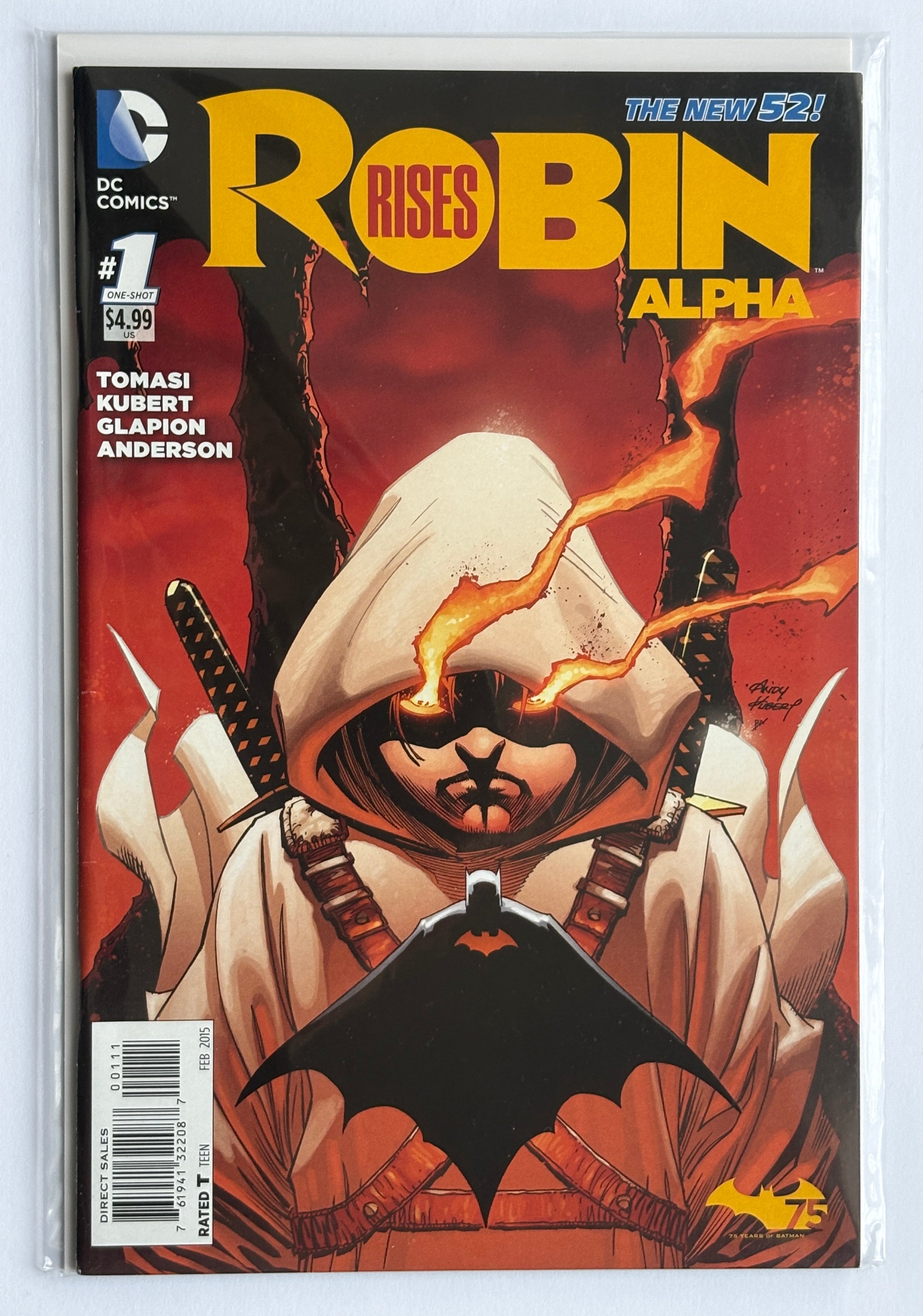 Robin Rises: Alpha #1 - 1st Printing DC Comics February 2015 VF- 7.5