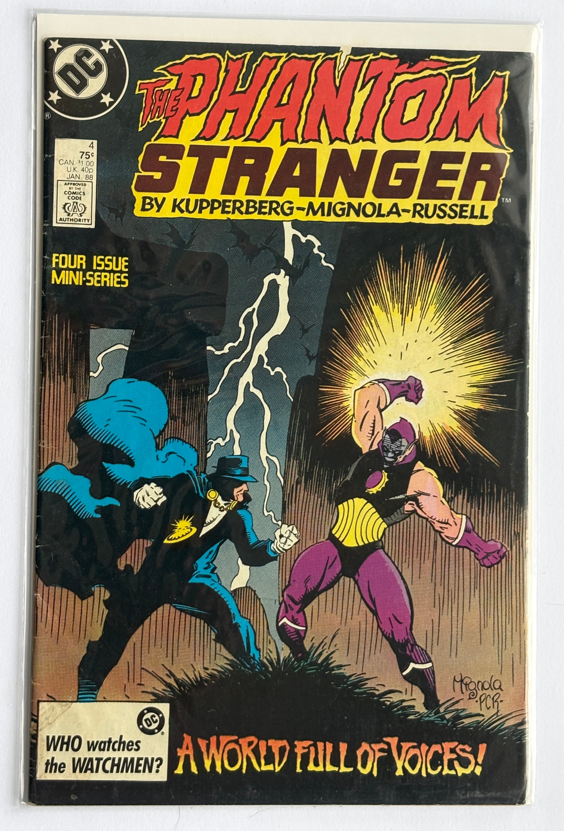 The Phantom Stranger #4 - DC Comics - January 1988 FN 6.0