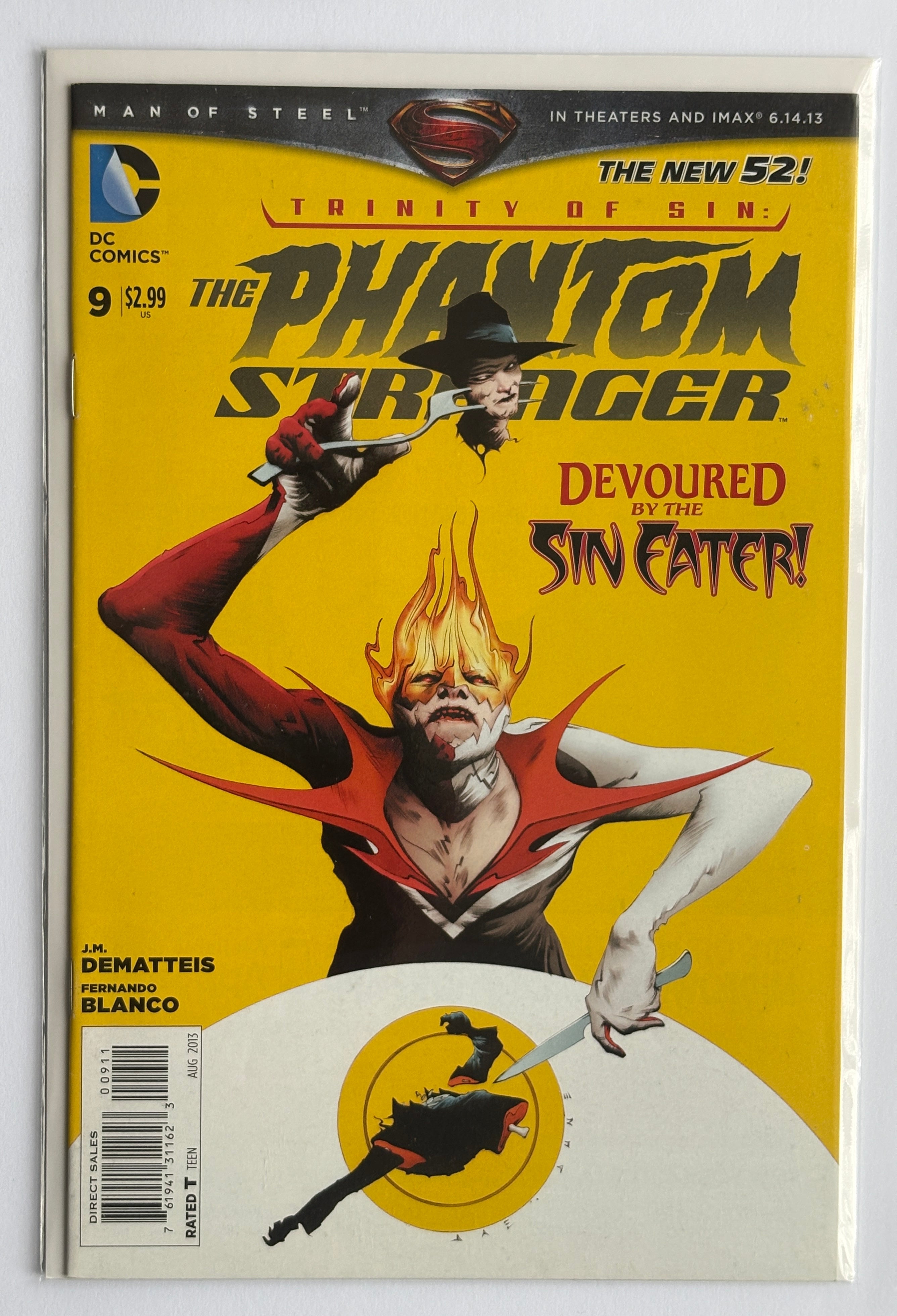 The Phantom Stranger #9 - 1st Printing - DC Comics August 2013 VF 8.0