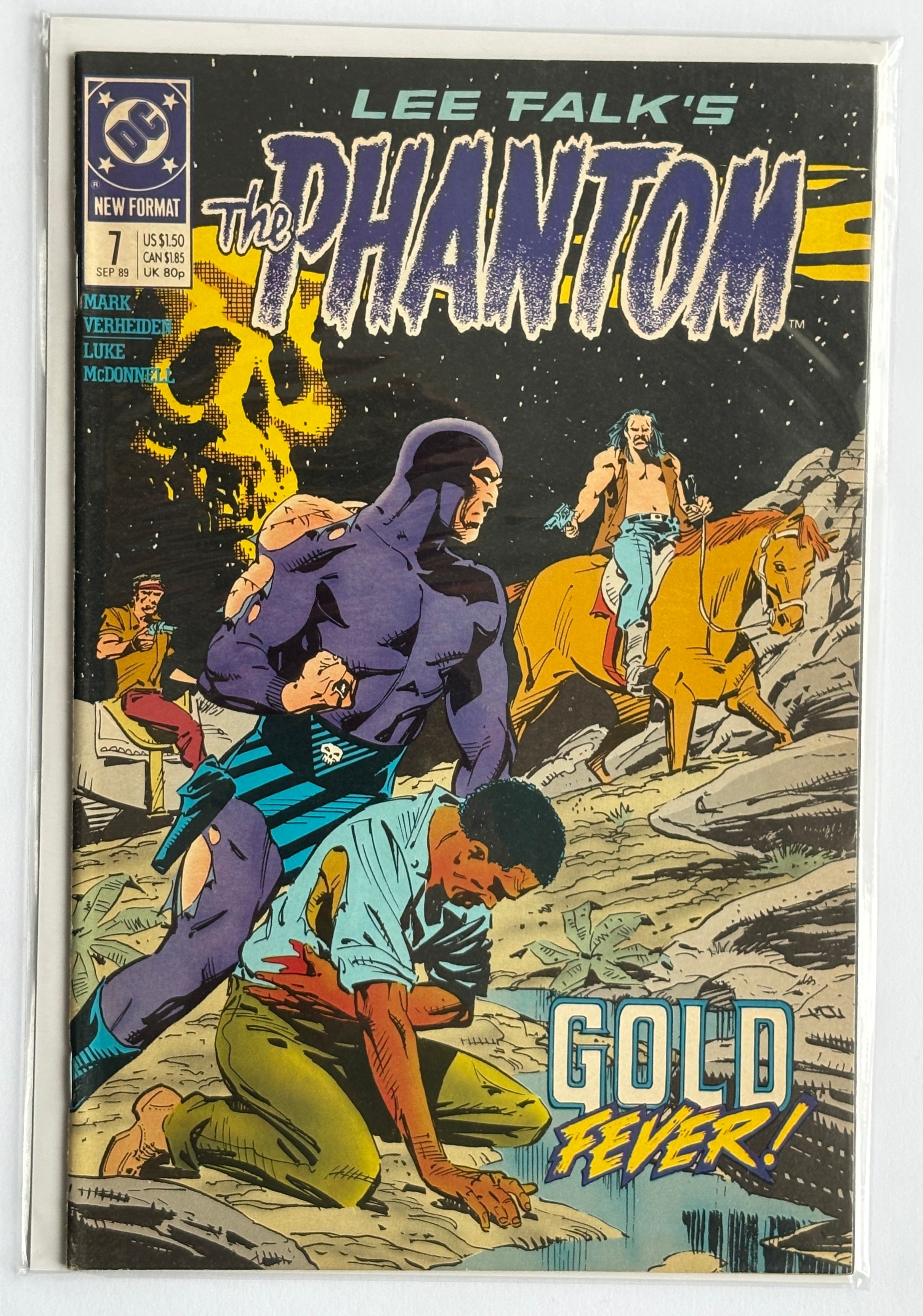 The Phantom #7  - DC Comics September 1989 VF 8.0