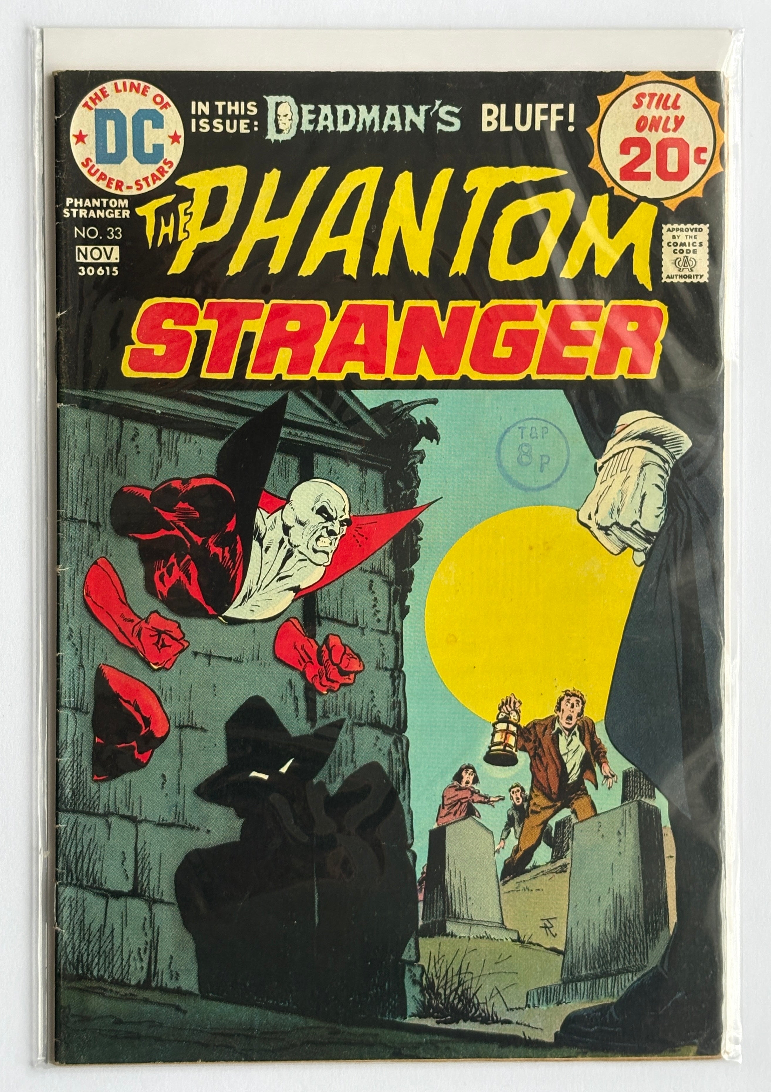 The Phantom Stranger #33 - DC Comics November 1974 FN+ 6.5
