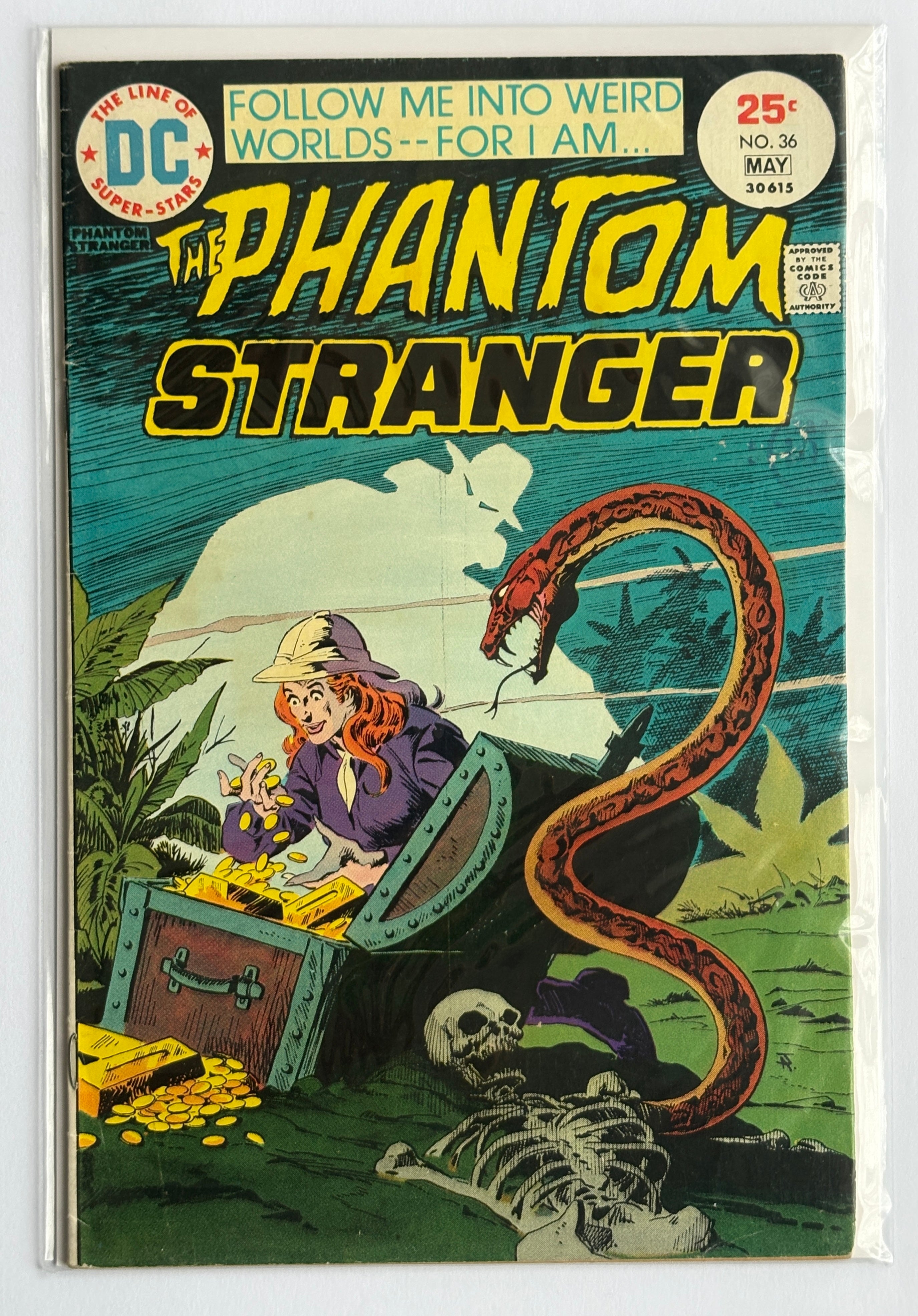 The Phantom Stranger #36 - DC Comics May 1975 FN+ 6.5