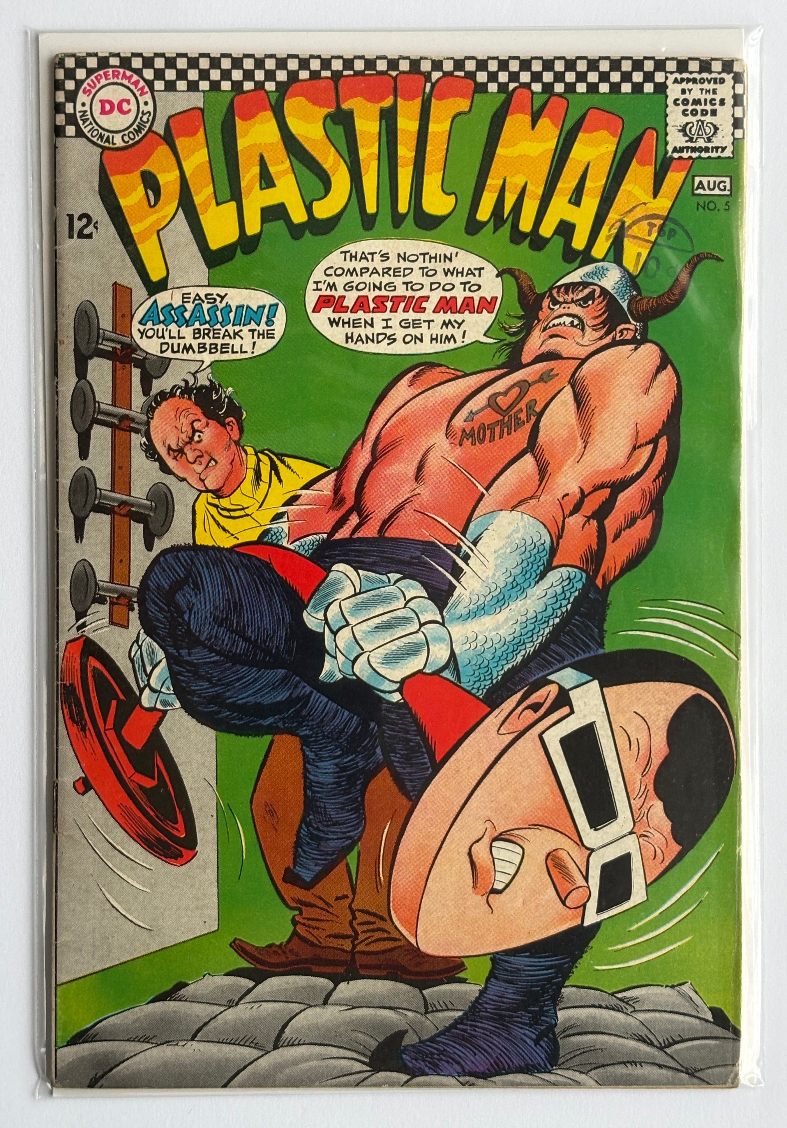 Plastic Man #5 - DC Comics - August 1967 FN 6.0