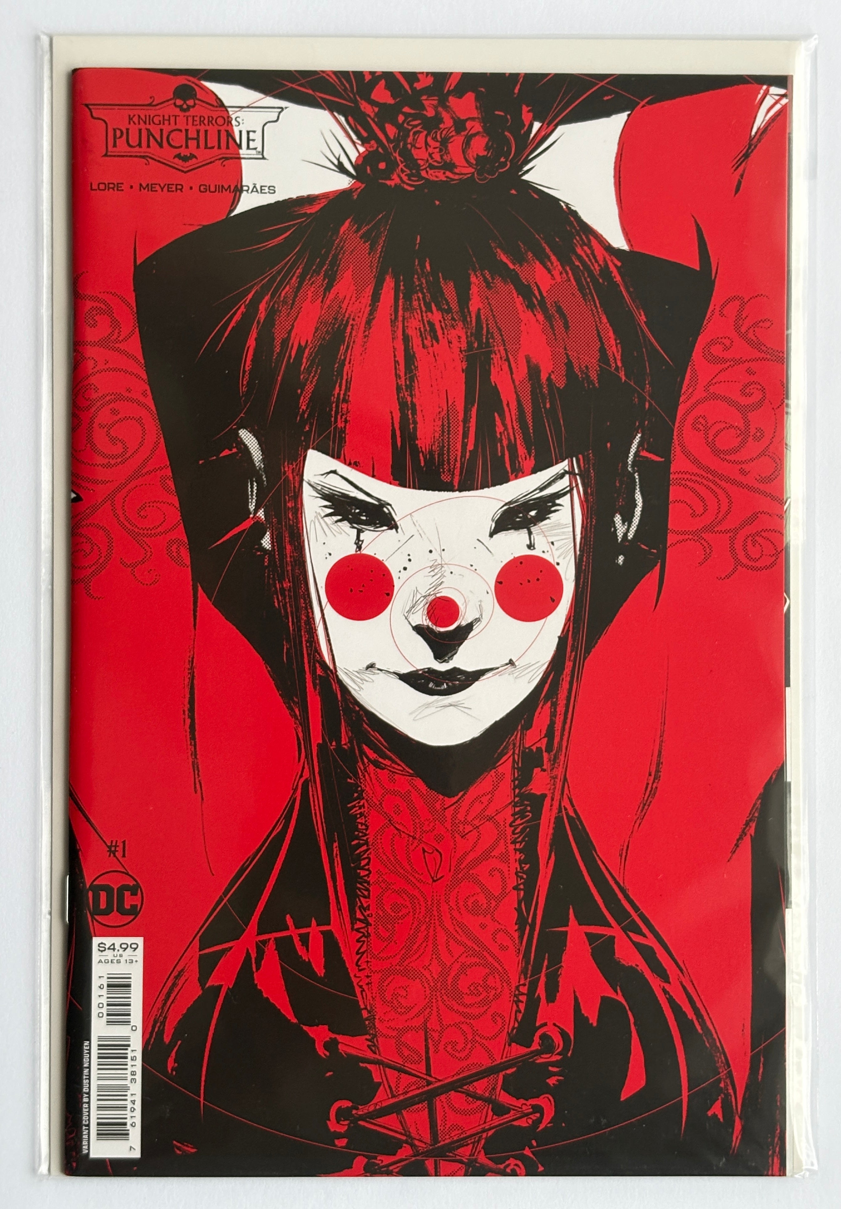 Knight Terrors: Punchline #1 - Dustin Nguyen Variant DC September 2023 NM- 9.2