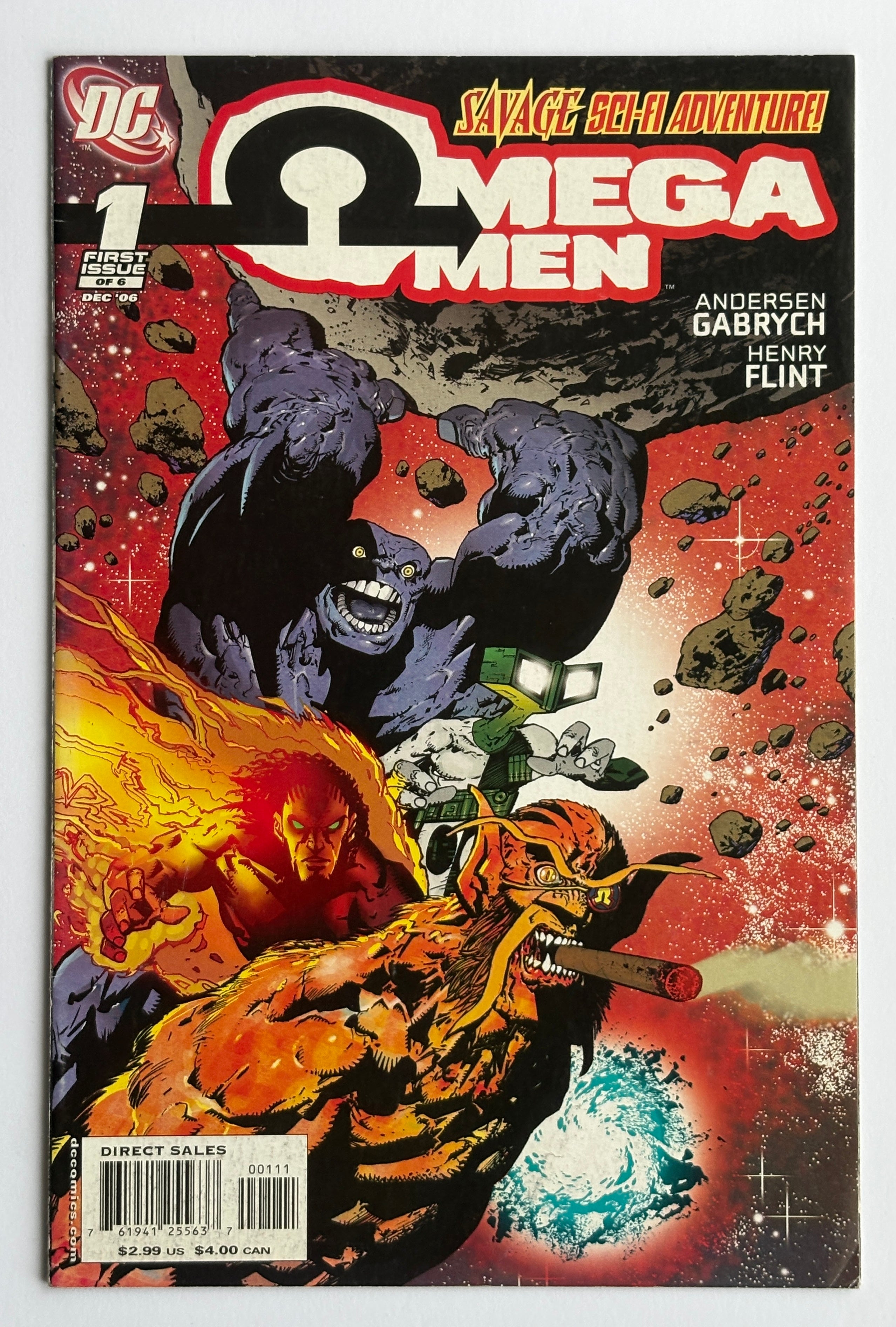Omega Men #1 (1 of 6) 1st Printing DC Comics December 2006 VF- 7.5