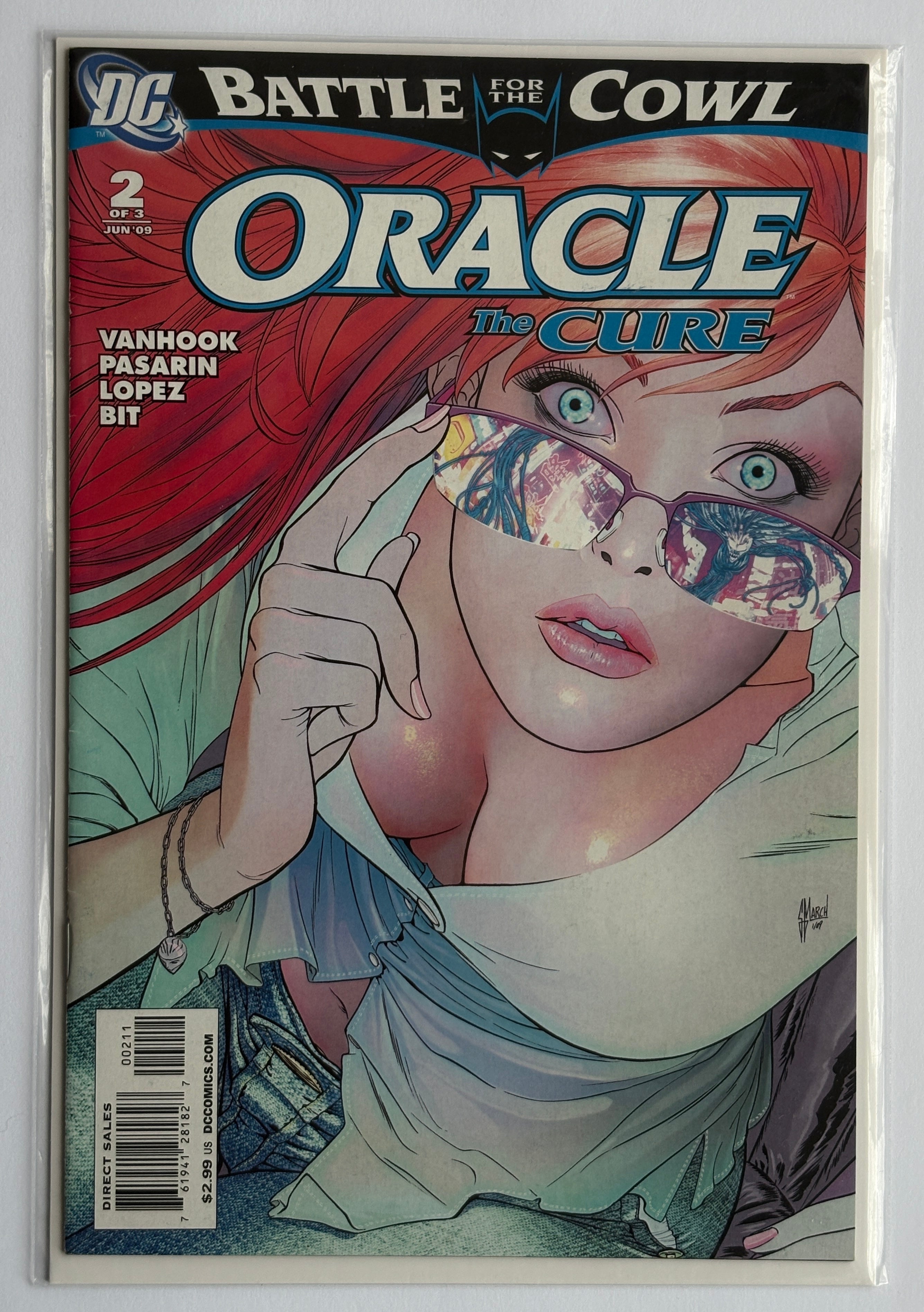 Oracle the Cure #2 (2 of 3) 1st Printing DC Comics June 2009 F/VF 7.0