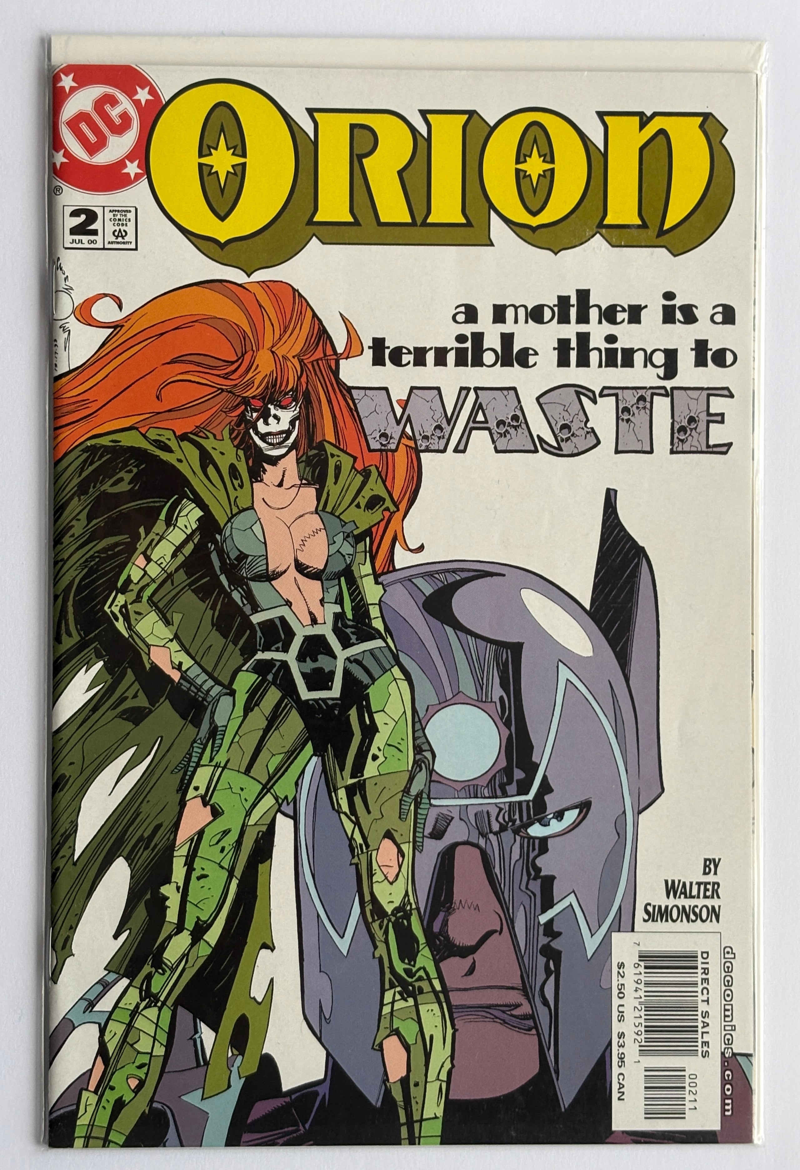 Orion #2 - 1st Printing - DC Comics July 2000 F/VF 7.0