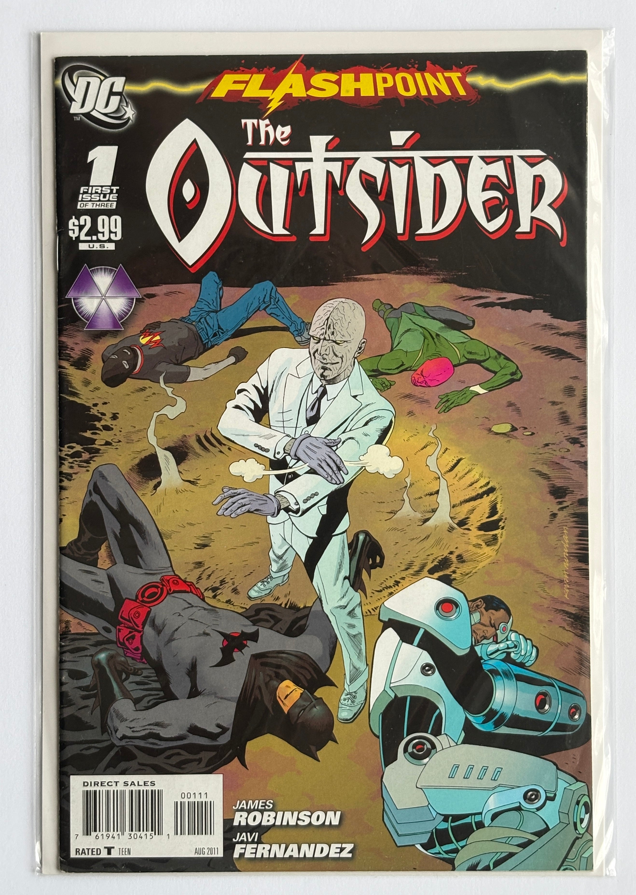 The Outsider #1 - 1st Printing DC Comics August 2011 F/VF 7.0