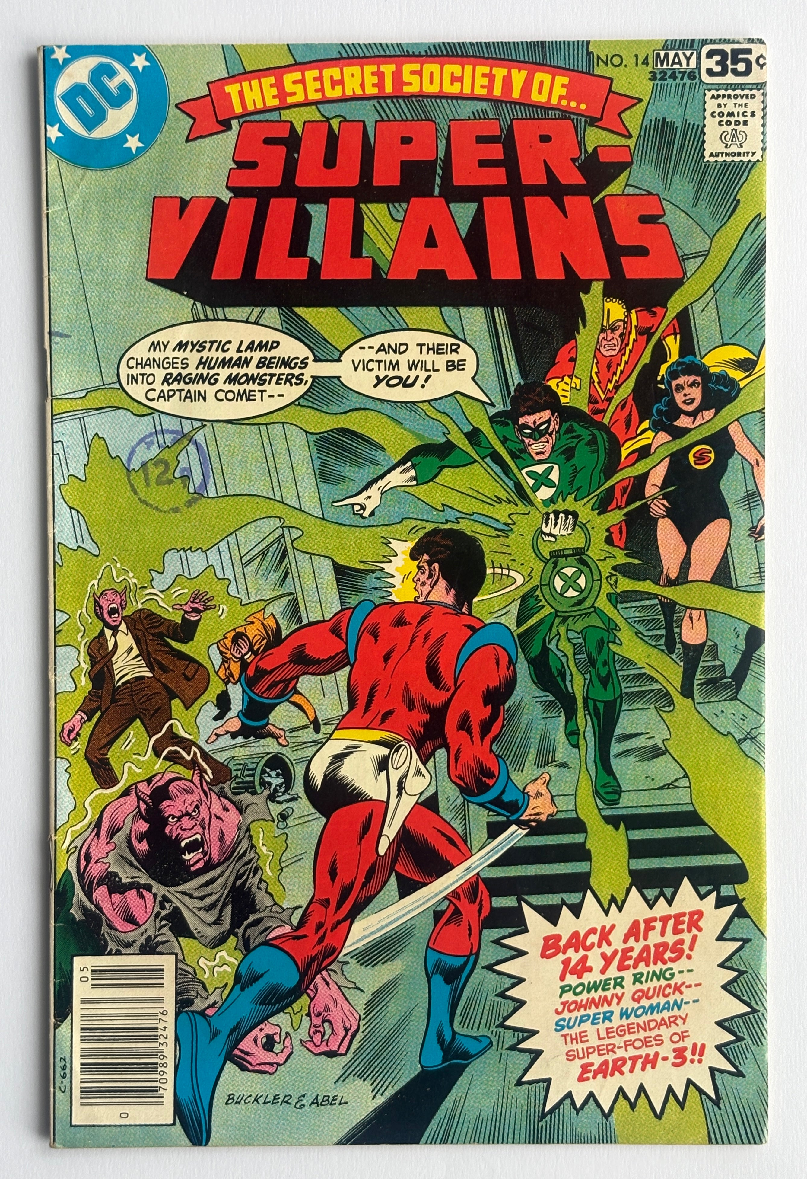 The Secret Society of SUPER VILLAINS #14 - DC Comics - May 1978 FN+ 6.5