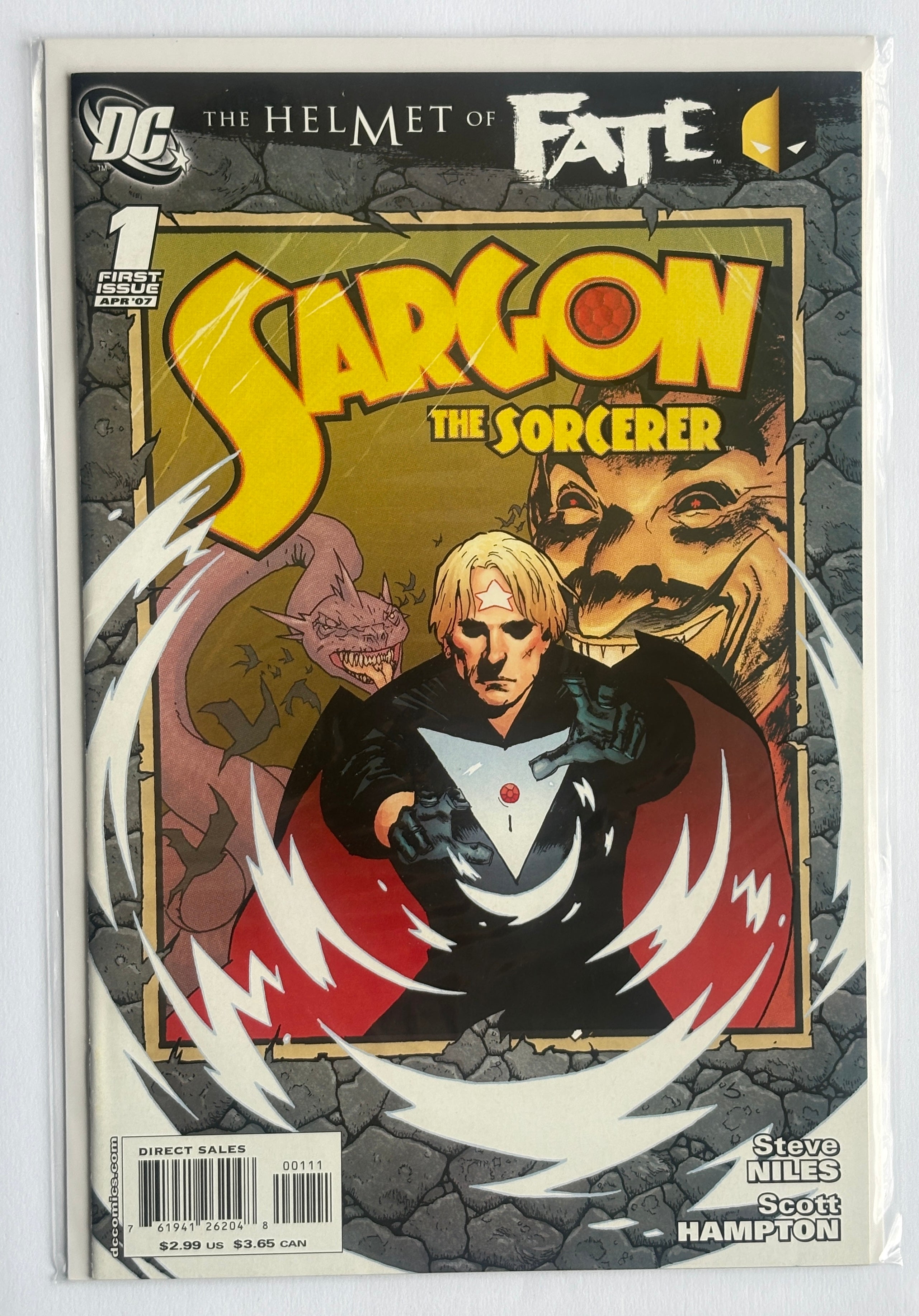 Sargon the Sorcerer #1 - 1st Printing DC Comics April 2007 VF/NM 9.0