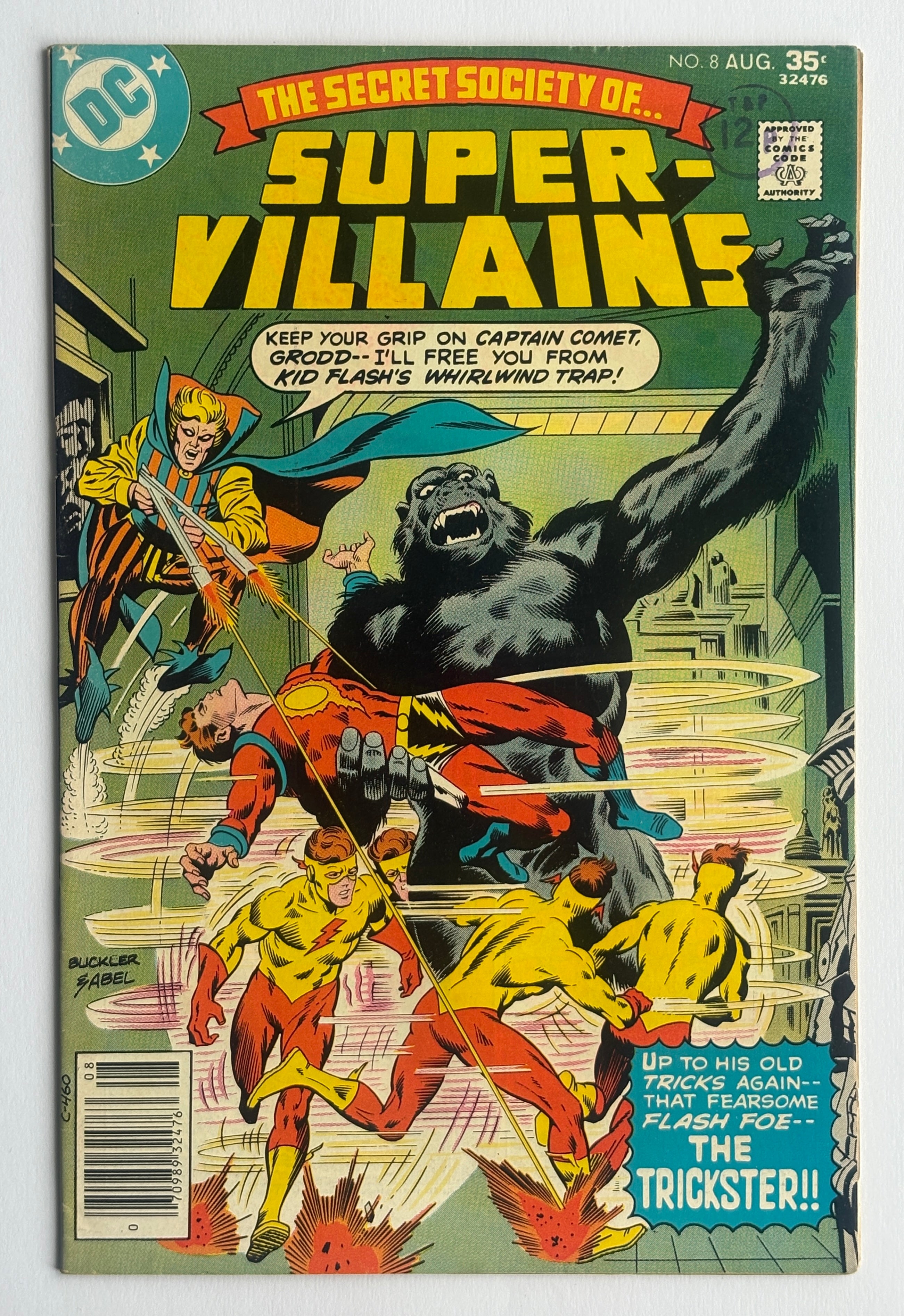 The Secret Society of SUPER VILLAINS #8 - DC Comics - August 1977 FN+ 6.5