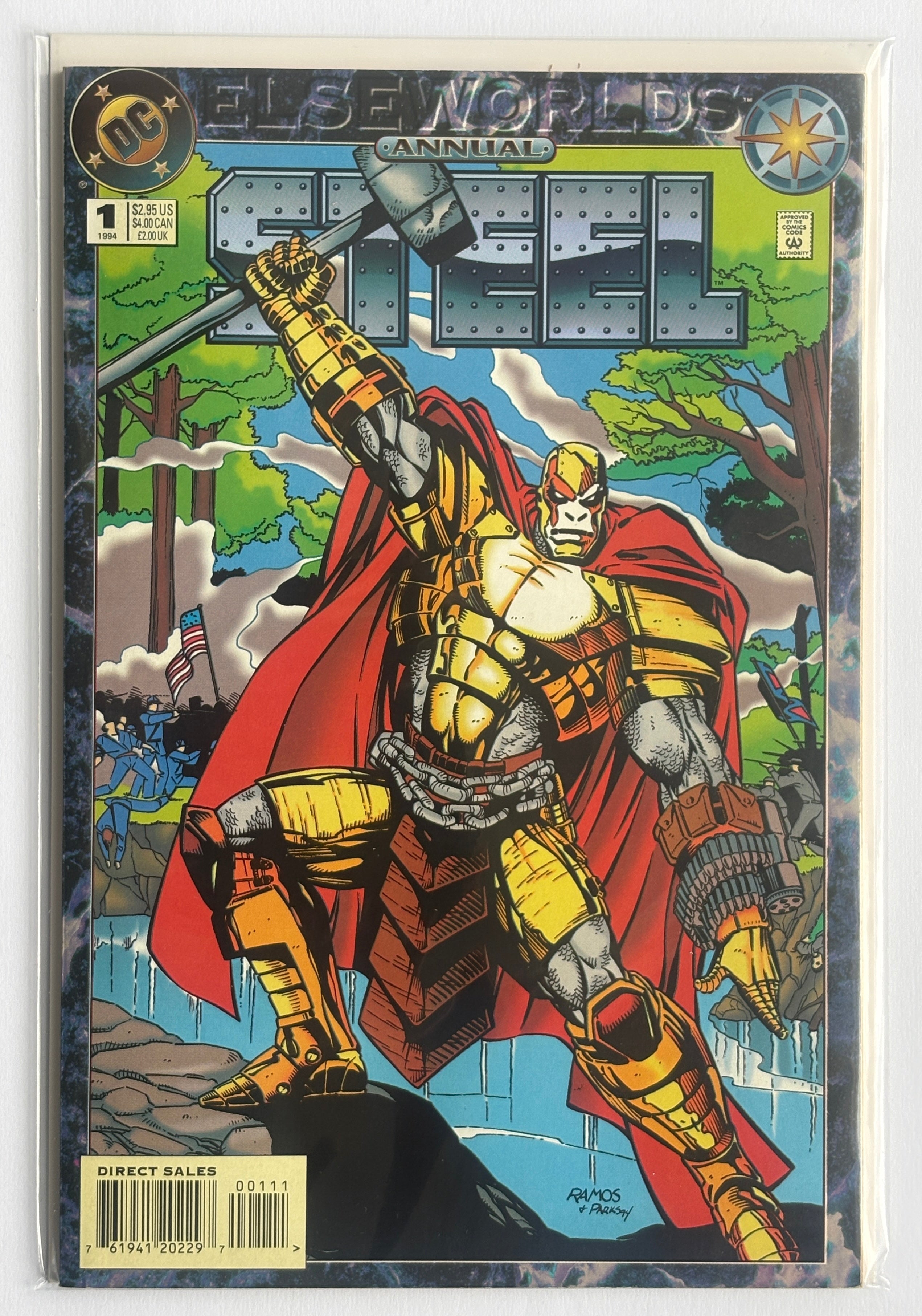 Steel Annual #1 Elseworlds 1st Printing DC Comics 1994 VF+ 8.5