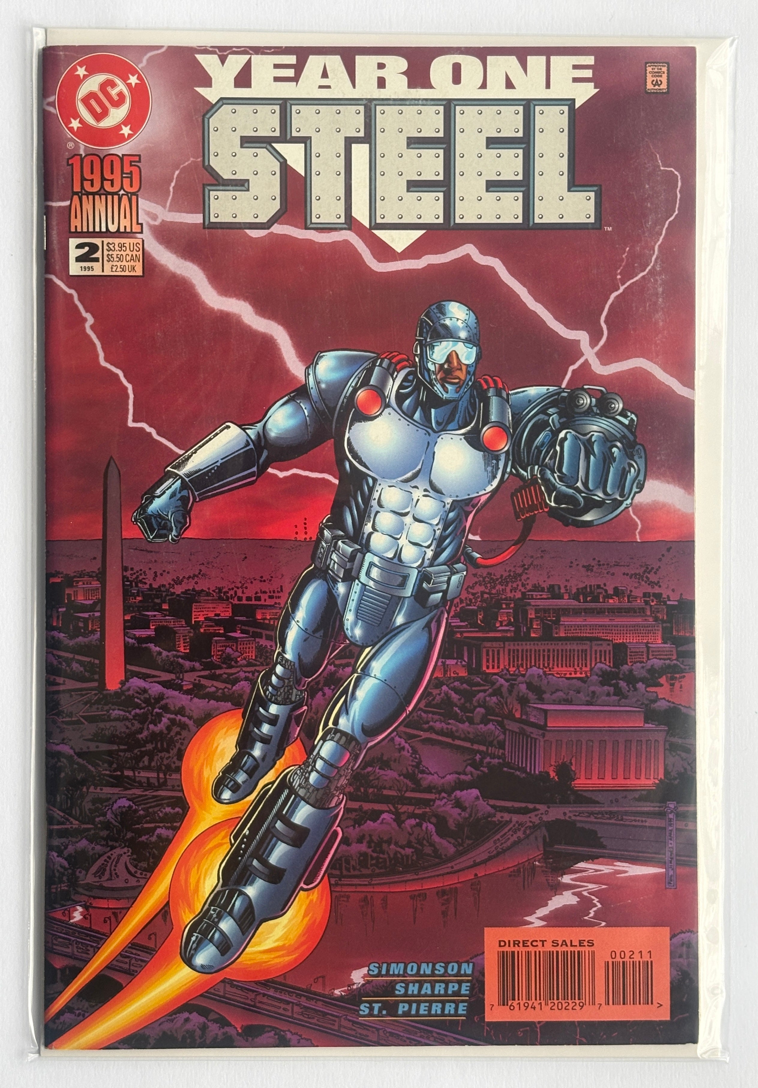Steel Annual #2 - 1st Printing DC Comics 1995 VF 8.0