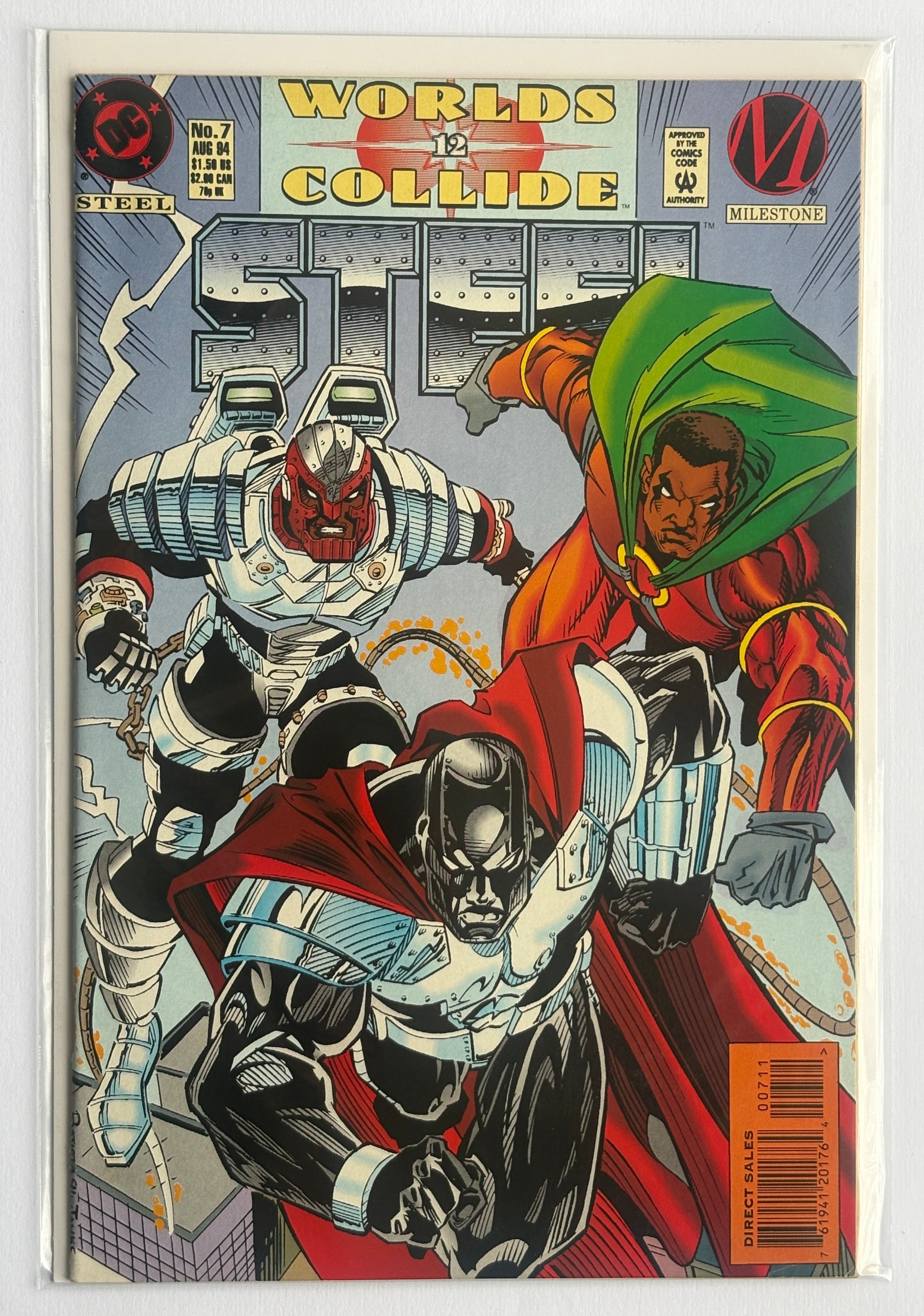 Steel #7 - 1st Printing DC Comics August 1994 VF 8.0