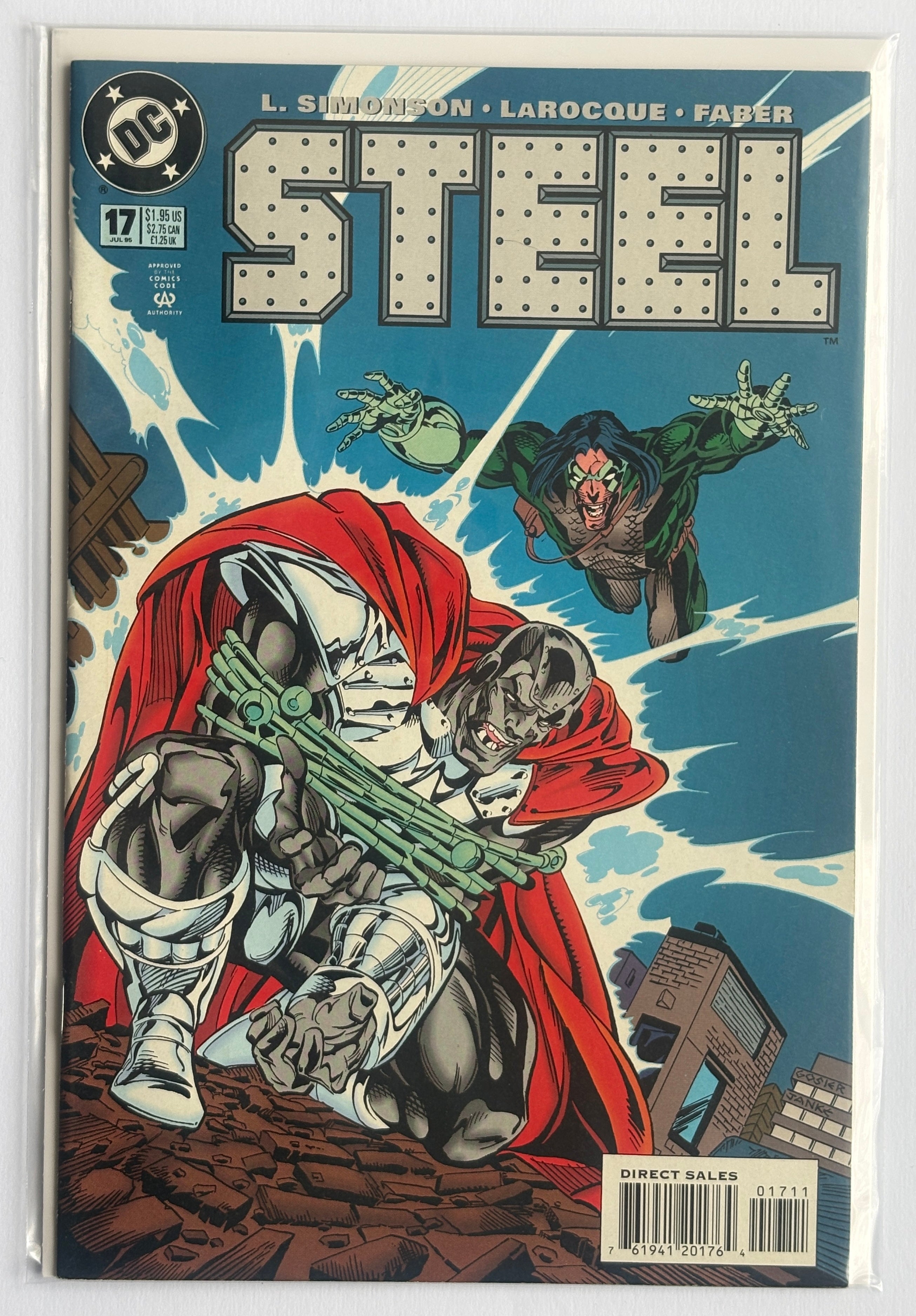 Steel #17 - 1st Printing DC Comics July 1995 VF 8.0