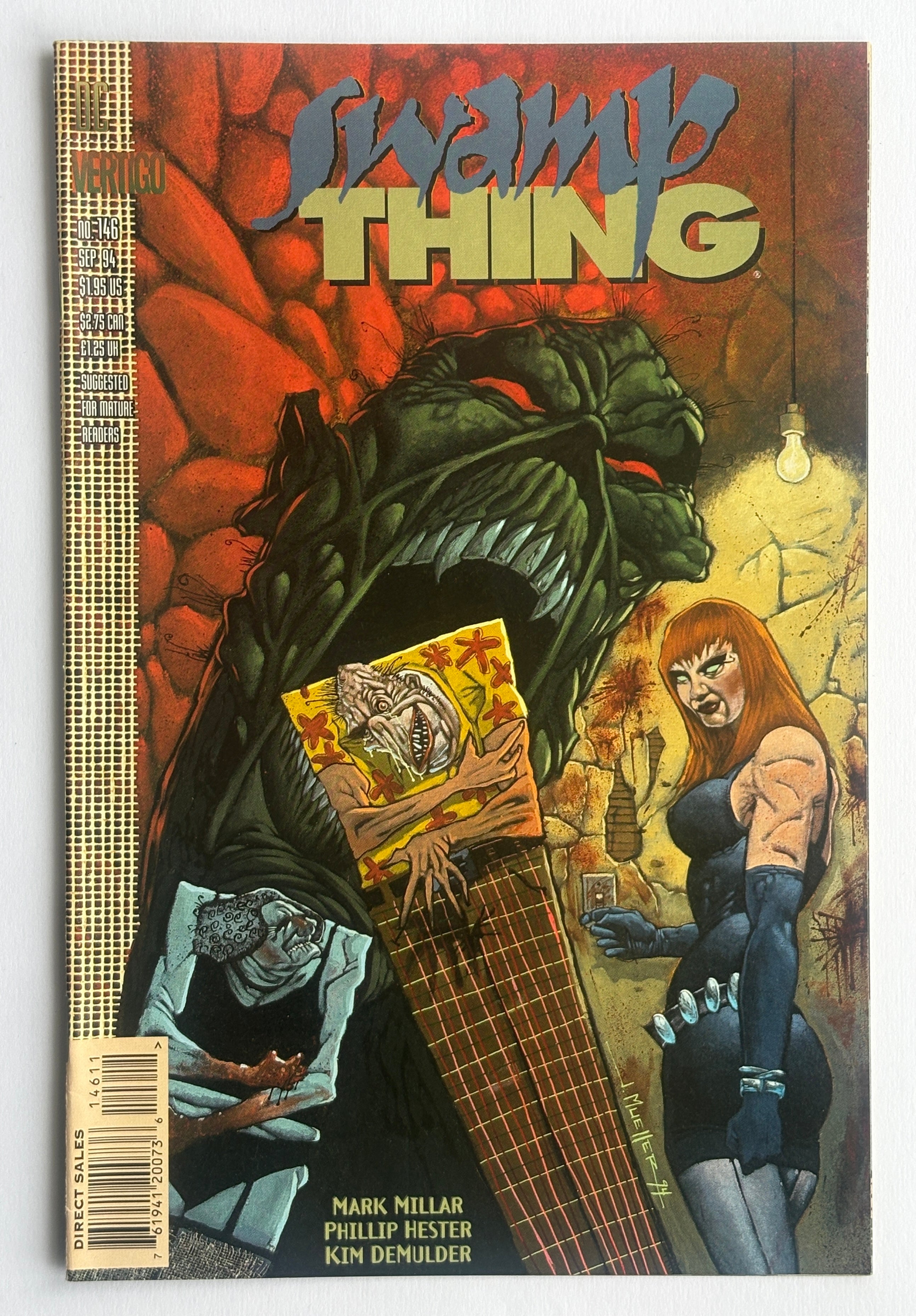 Swamp Thing #146 - Vertigo DC Comics - September 1994 F/VF 7.0