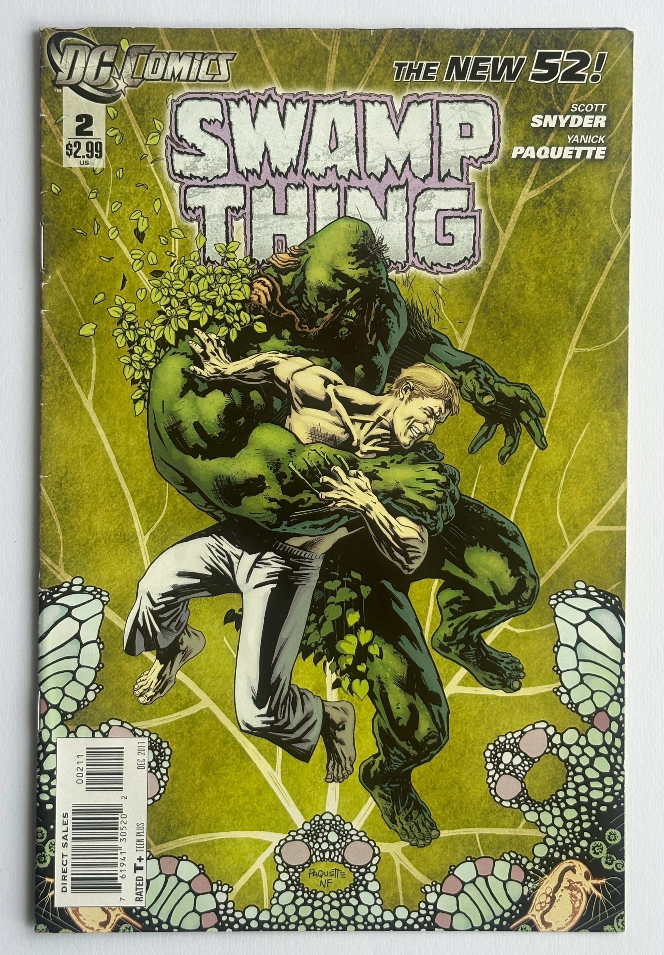 Swamp Thing #2 - The New 52 - DC Comics - December 2011 FN 6.0