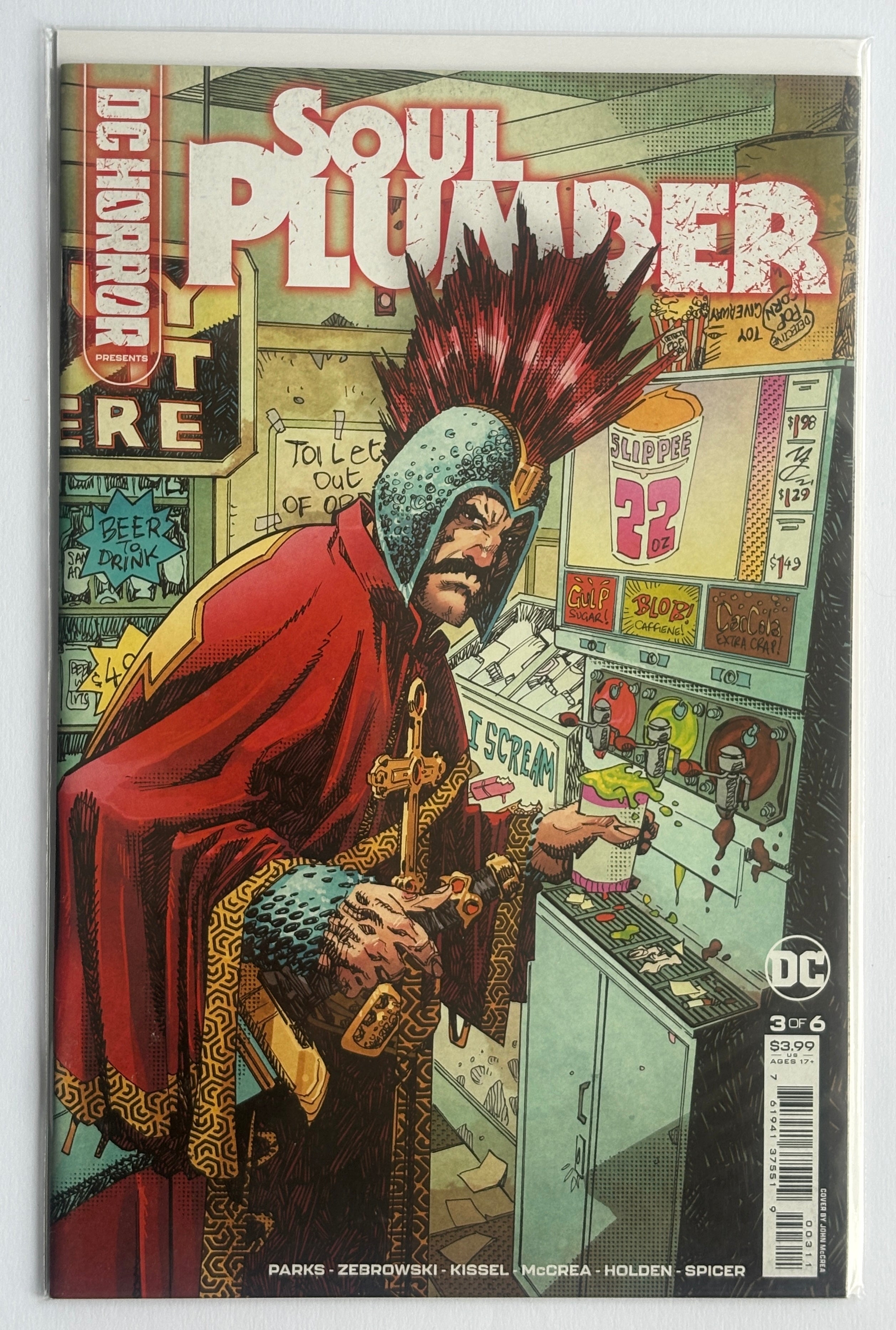 DC Horror Presents: Soul Plumber #3 (3 of 6) 1st Printing February 2022 VF+ 8.5