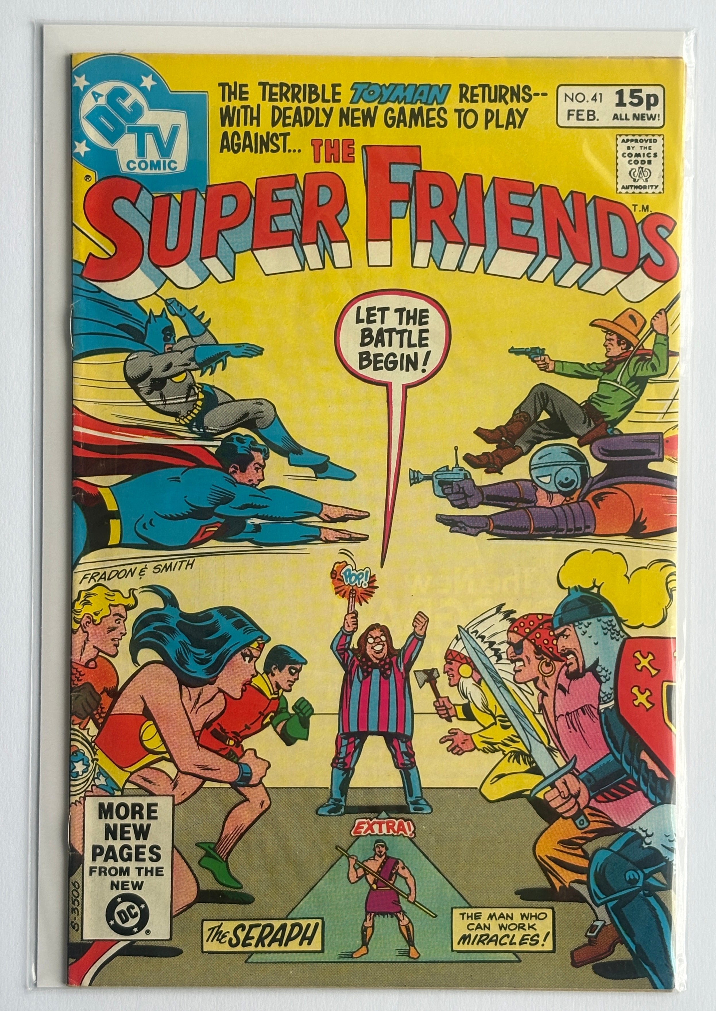 The Super Friends #41 - DC Comics UK Variant February 1981 F/VF 7.0