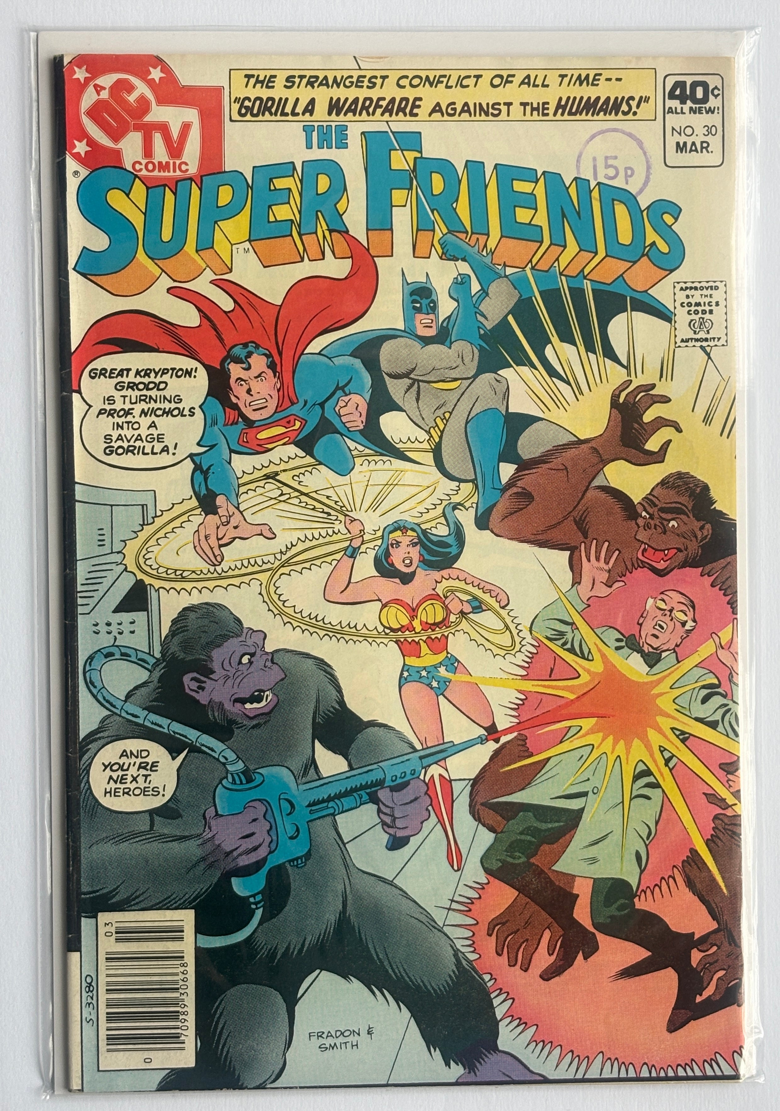 The Super Friends #30 - DC Comics March 1980 F/VF 7.0