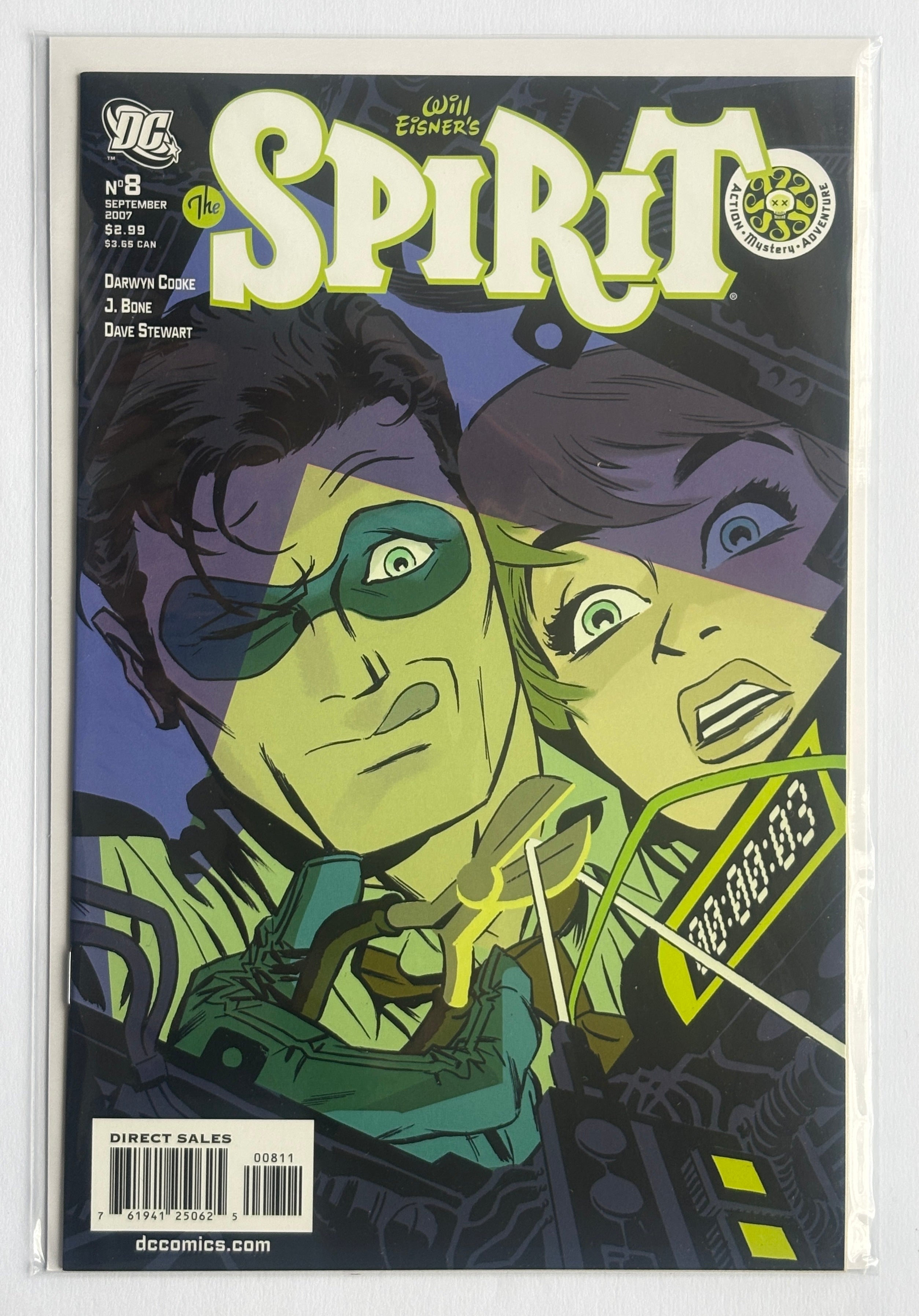 Will Eisner's The Spirit #8 - 1st Printing DC Comics September 2007 VF+8.5