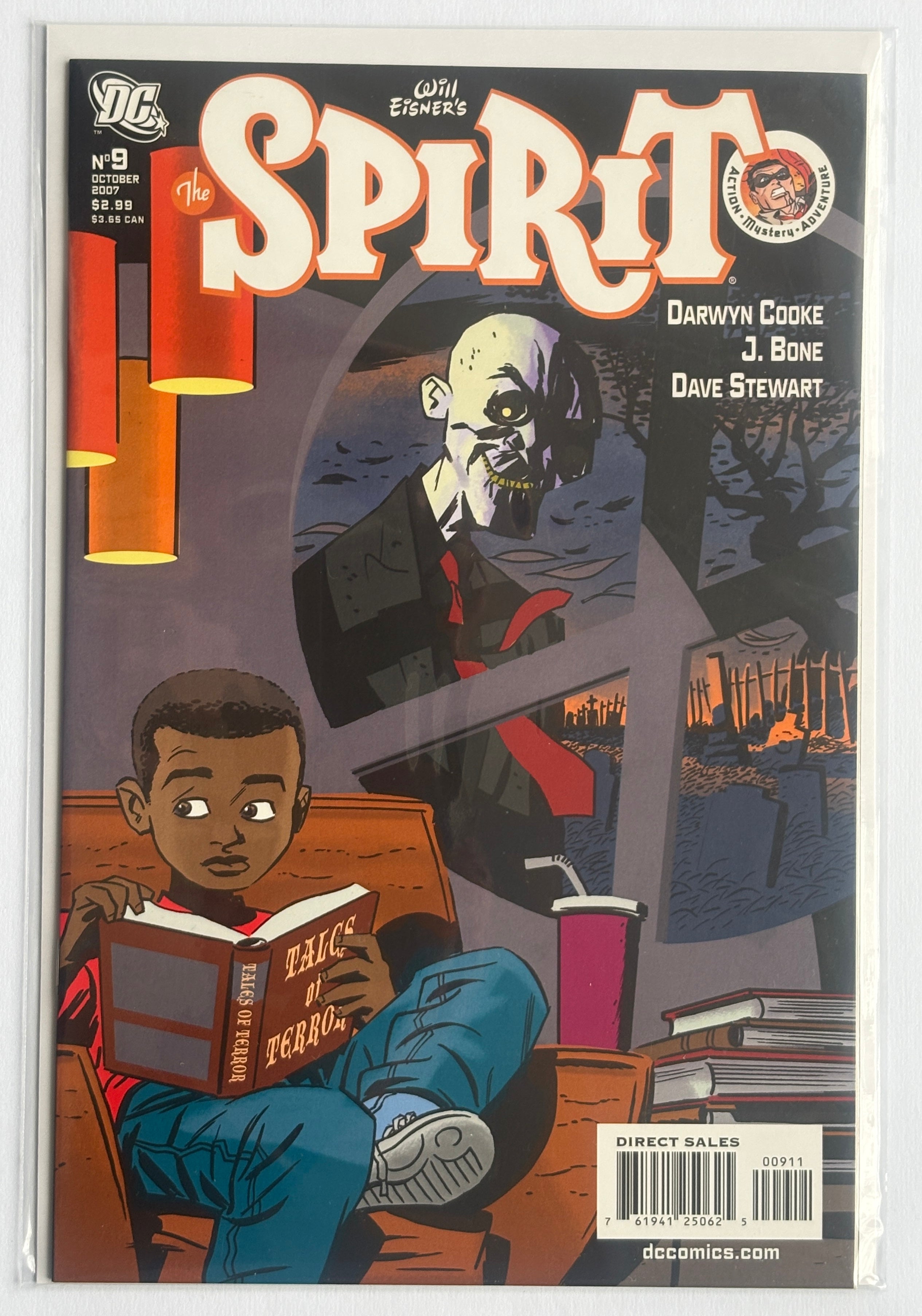Will Eisner's The Spirit #9 - 1st Printing DC Comics October 2007 VF+ 8.5