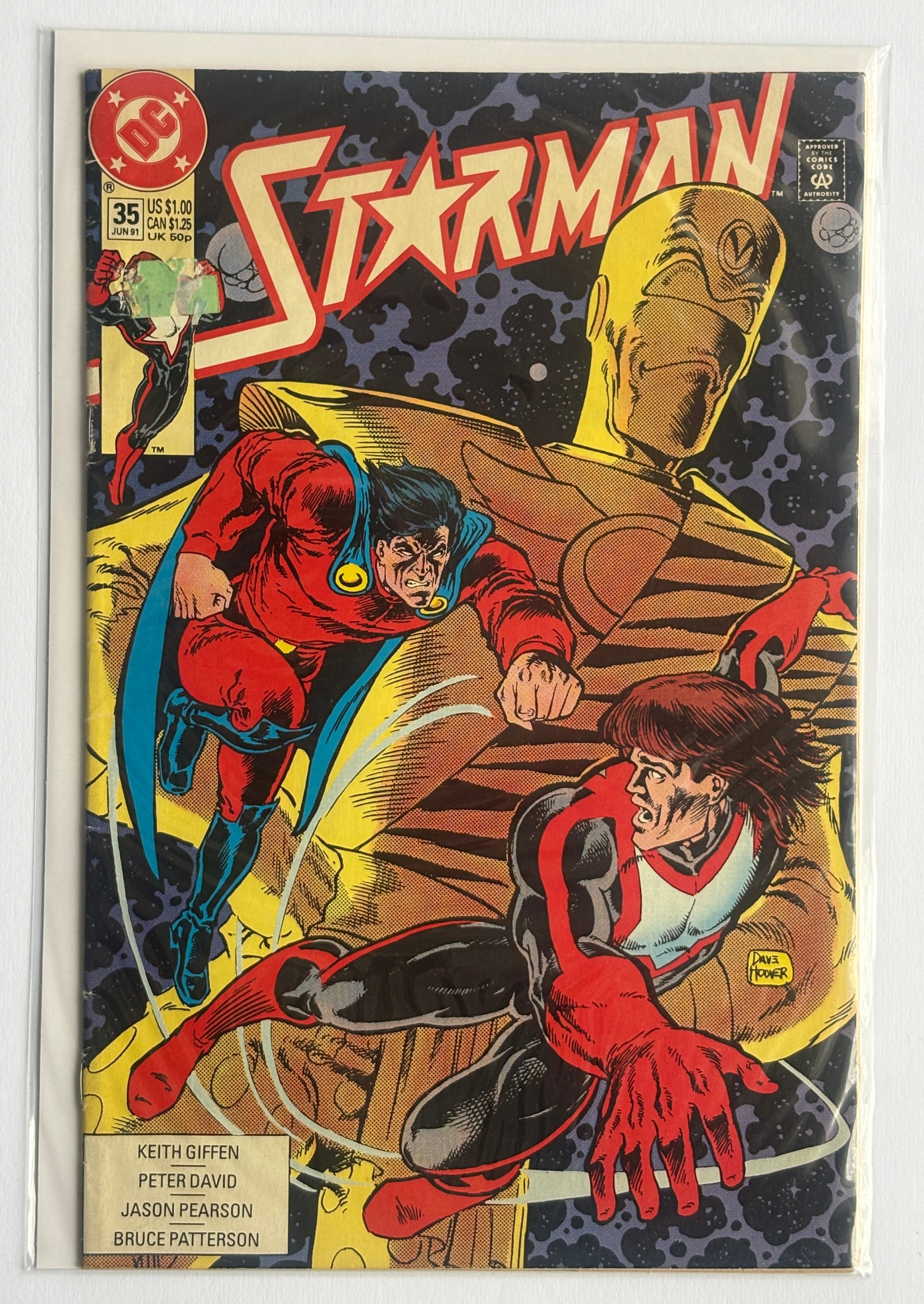 Starman #35 - DC Comics - June 1991 VG+ 4.5