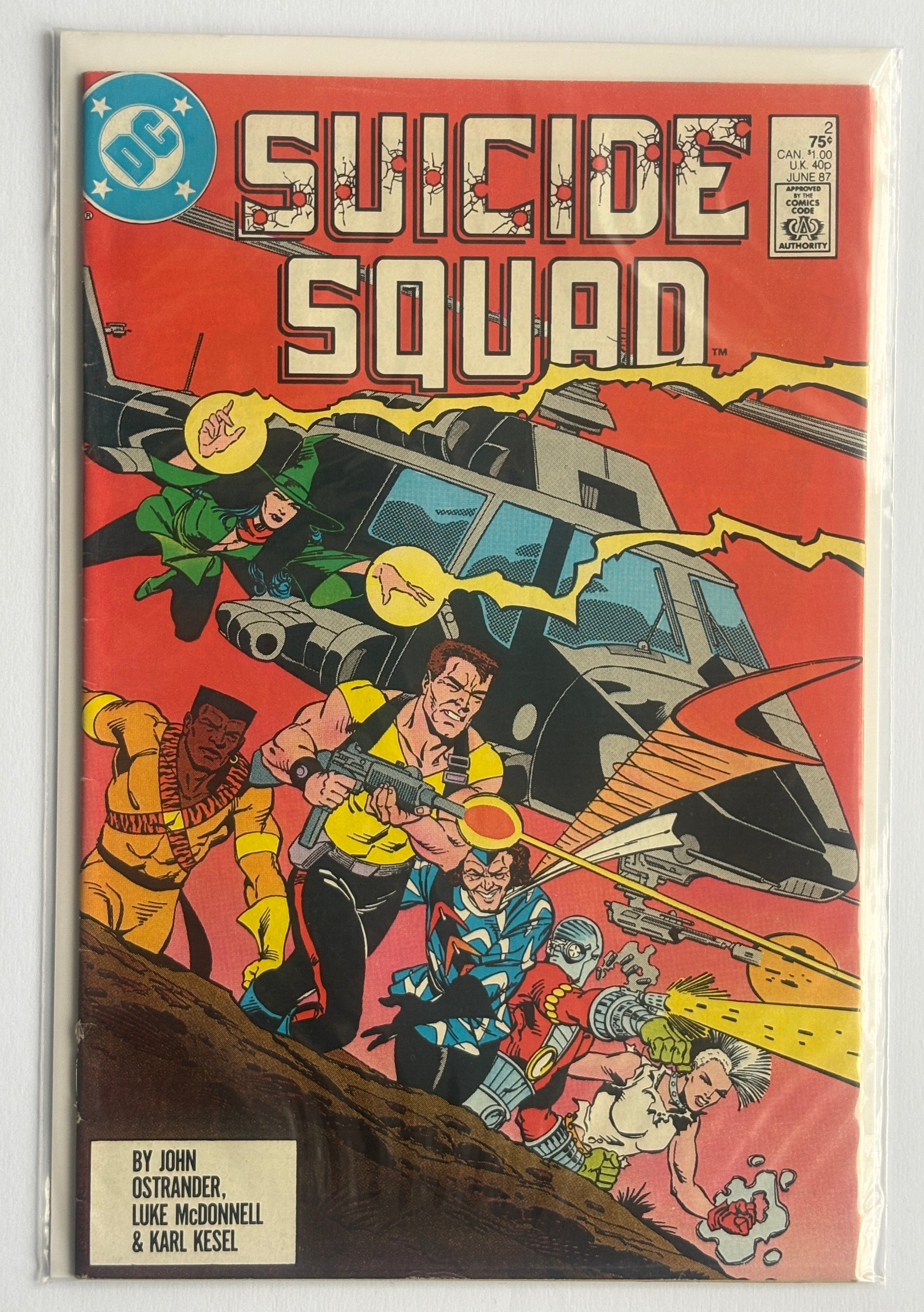 Suicide Squad #2 - DC Comics - June 1987 VF- 7.5