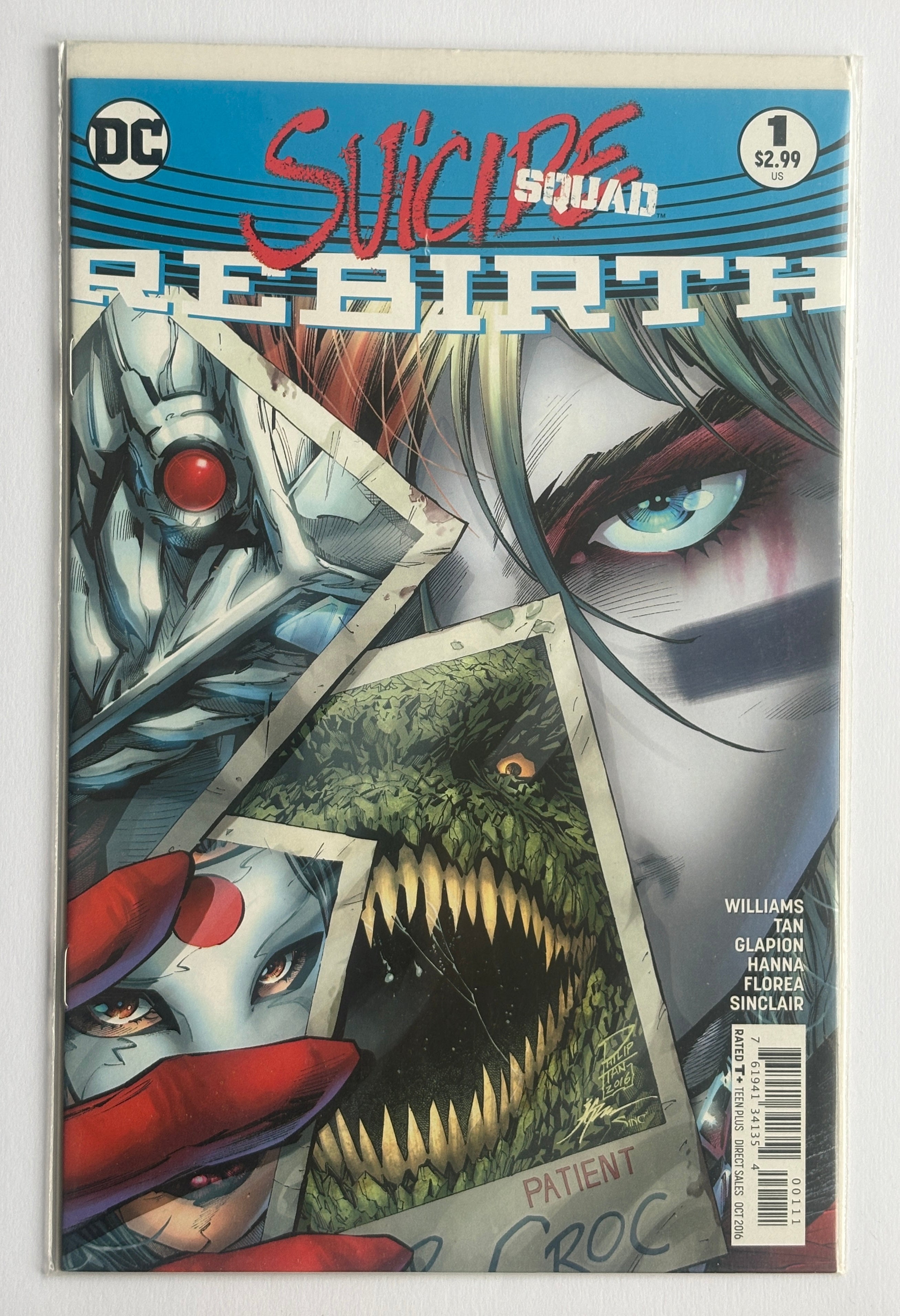 Suicide Squad #1 - Rebirth DC Comics October 2016 F/VF 7.0