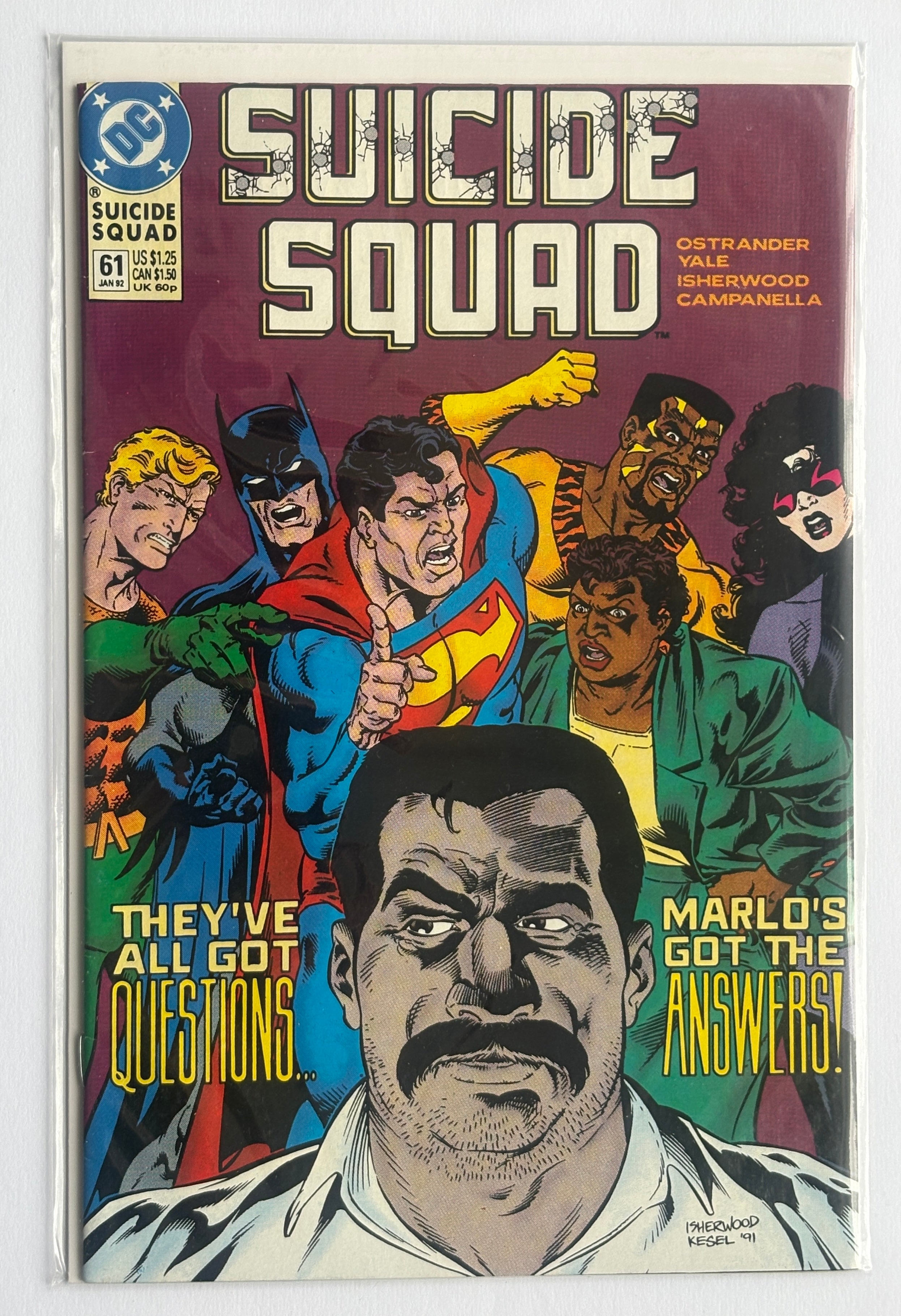 Suicide Squad #61 - They've all got Questions... - January 1992 F/VF 7.0