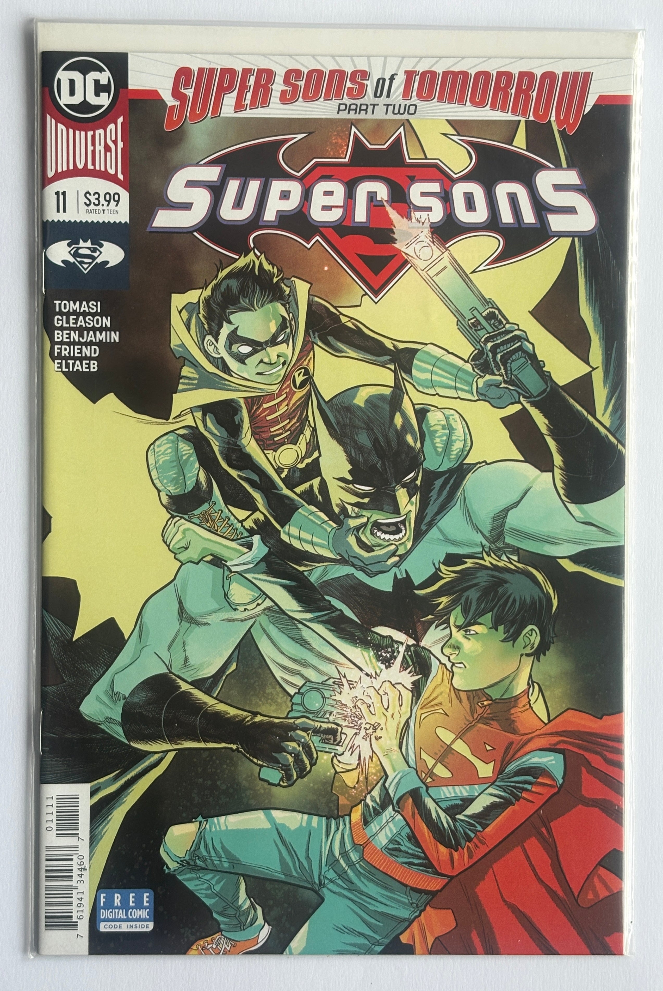 Super Sons #11 - 1st Printing Cover A DC Comics February 2018 VF+ 8.5
