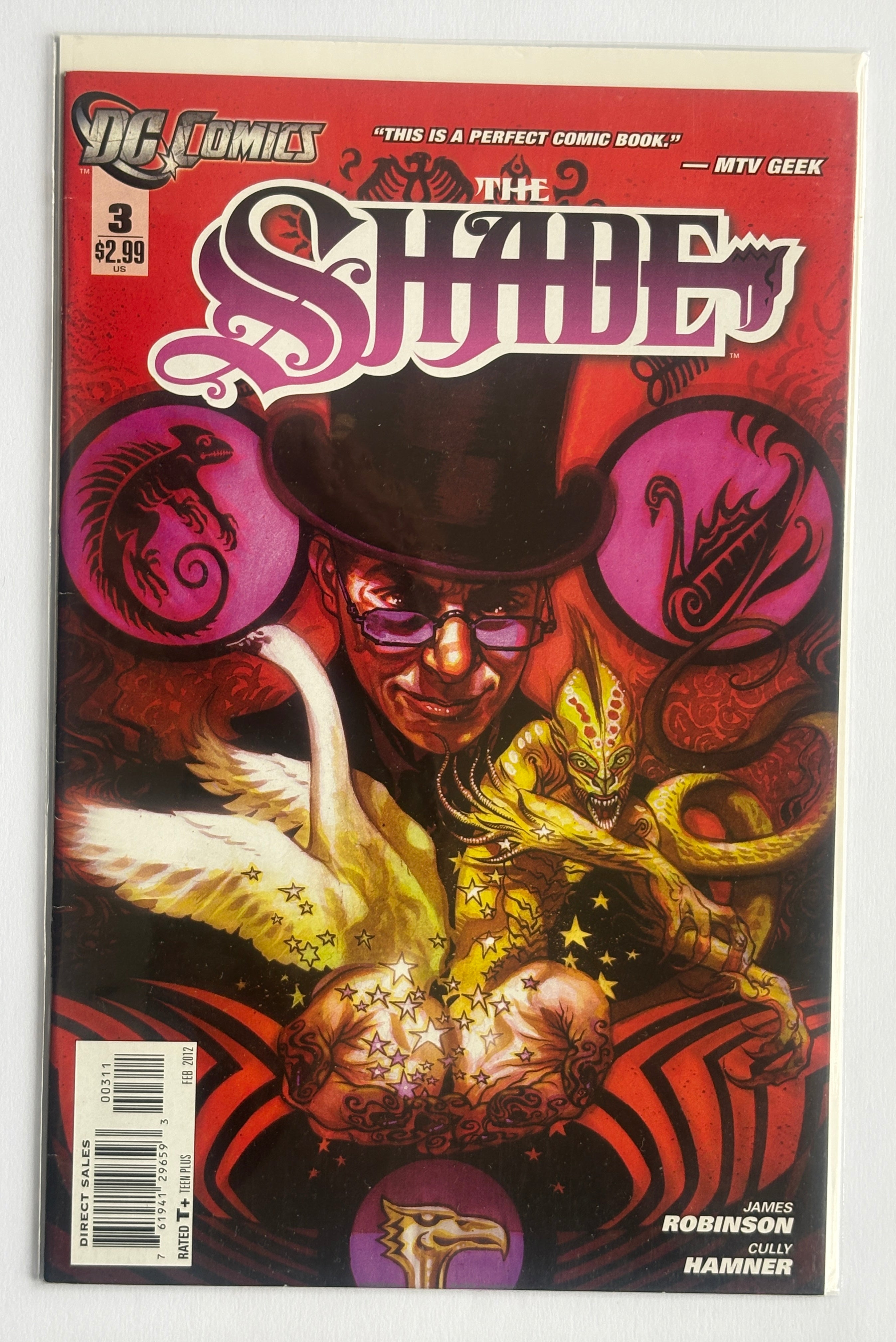 The Shade #3 - 1st Printing DC Comics February 2012 VF- 7.5
