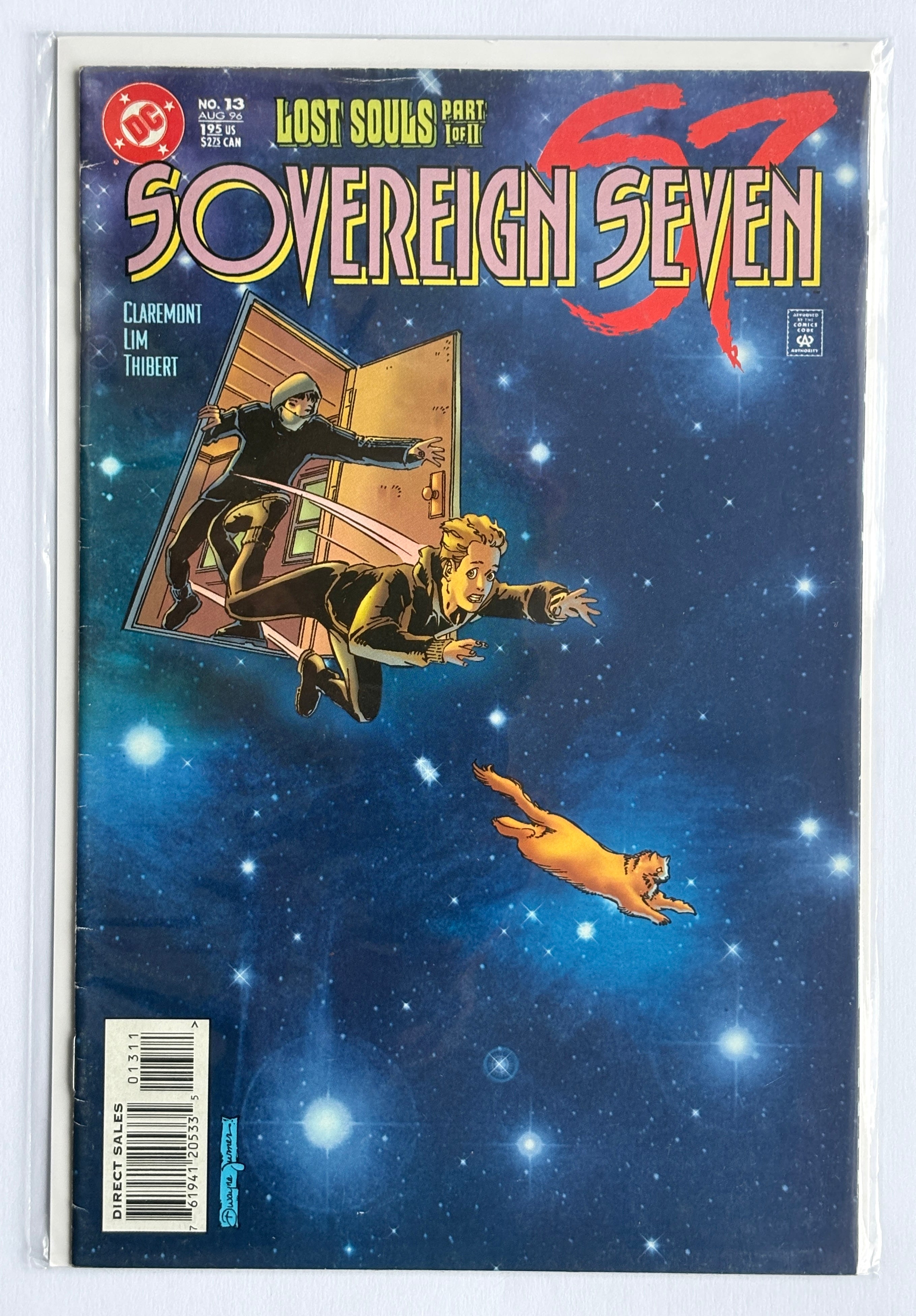 Sovereign Seven #13 - 1st Printing - DC Comics August 1996 FN+ 6.5