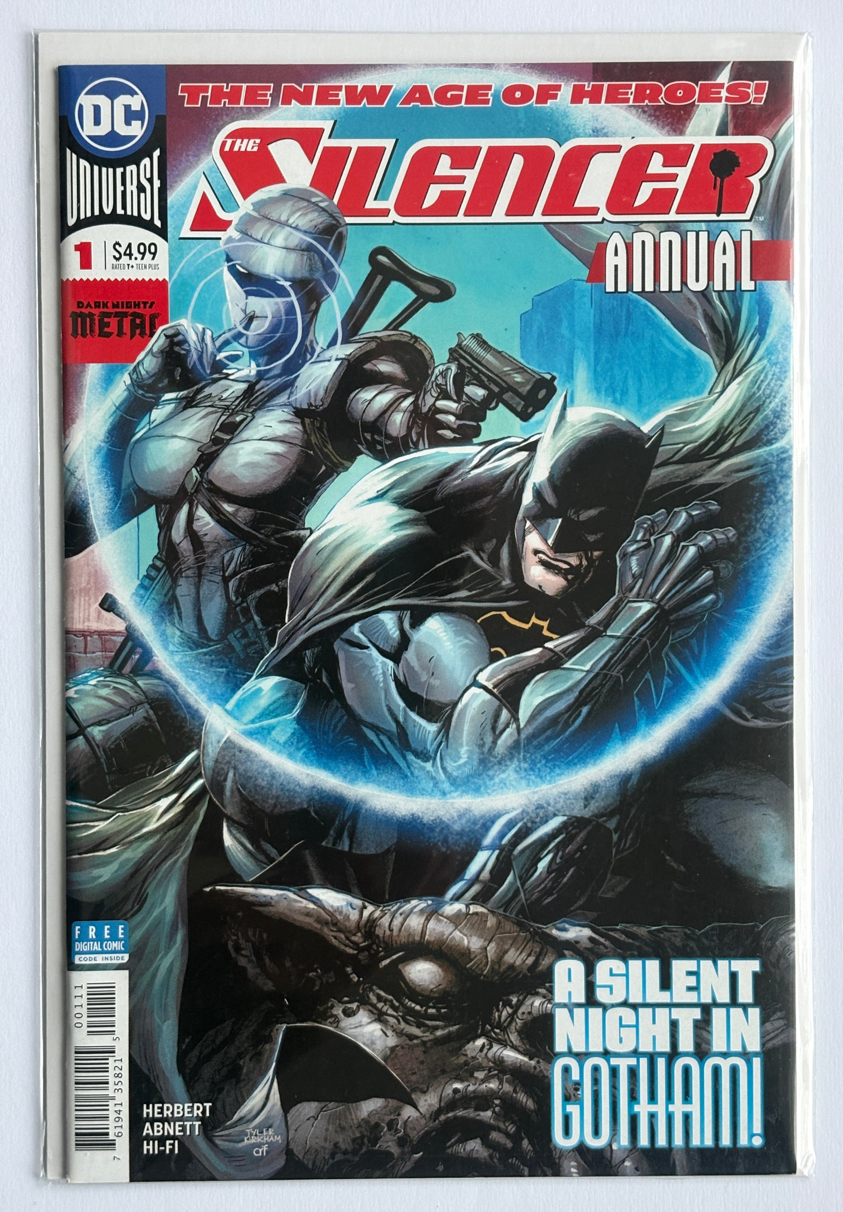 The Silencer Annual #1 - 1st Printing DC Comics October 2018 VF+ 8.5
