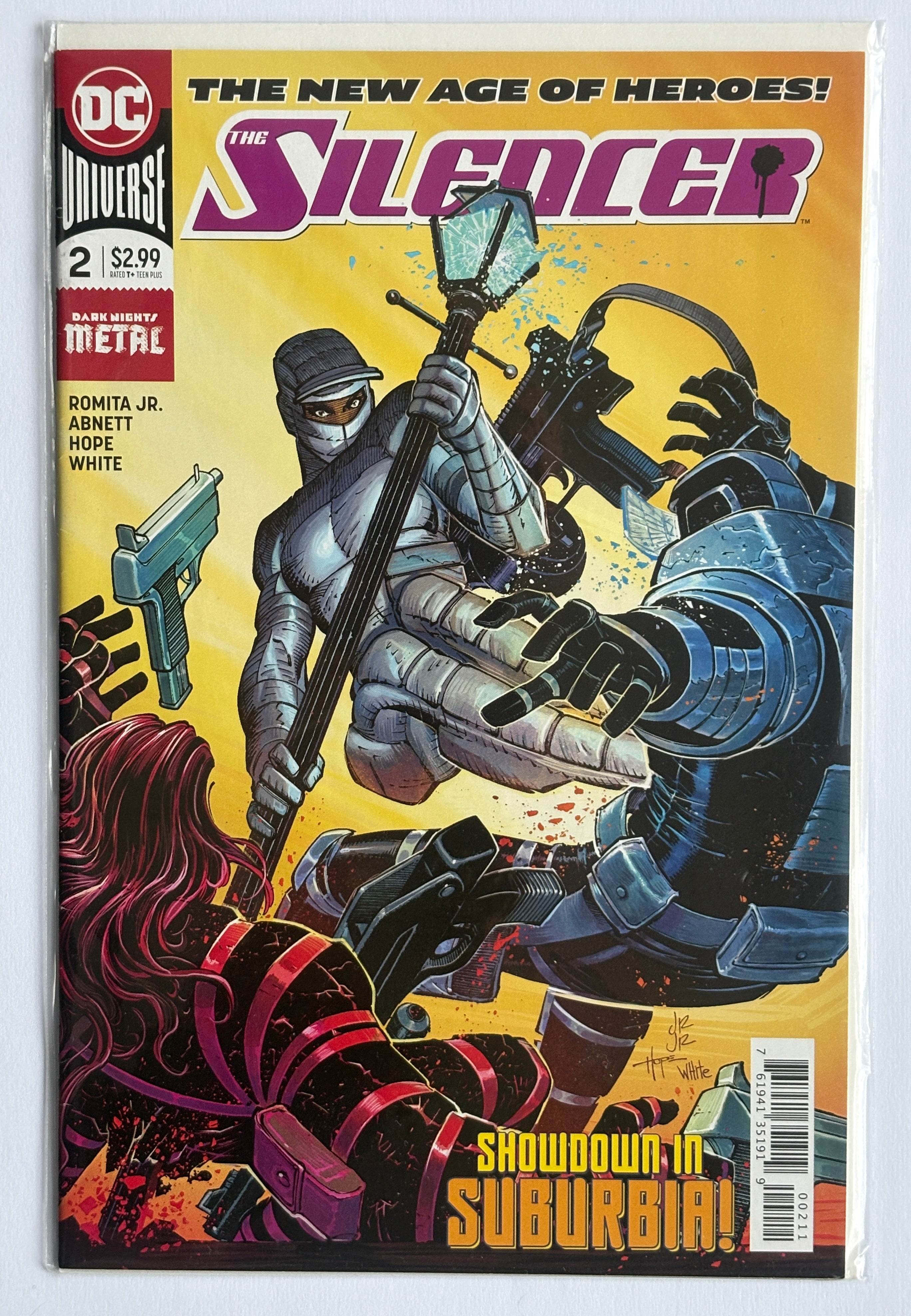The Silencer #2 1st Printing DC Comics April 2018 VF 8.0