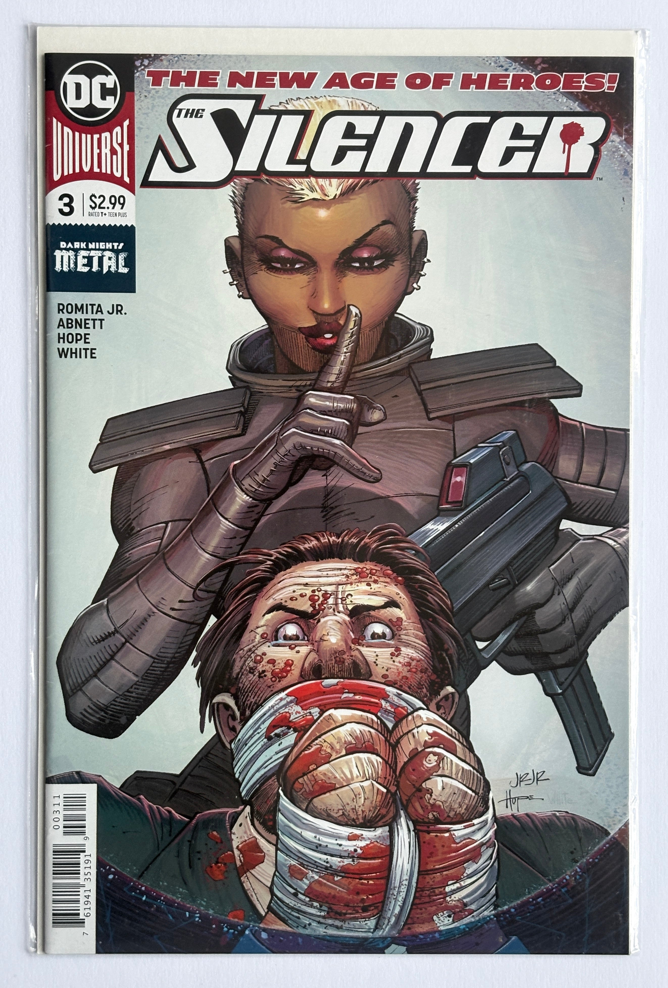 The Silencer #3 - 1st Printing  DC Comics May 2018 VF 8.0