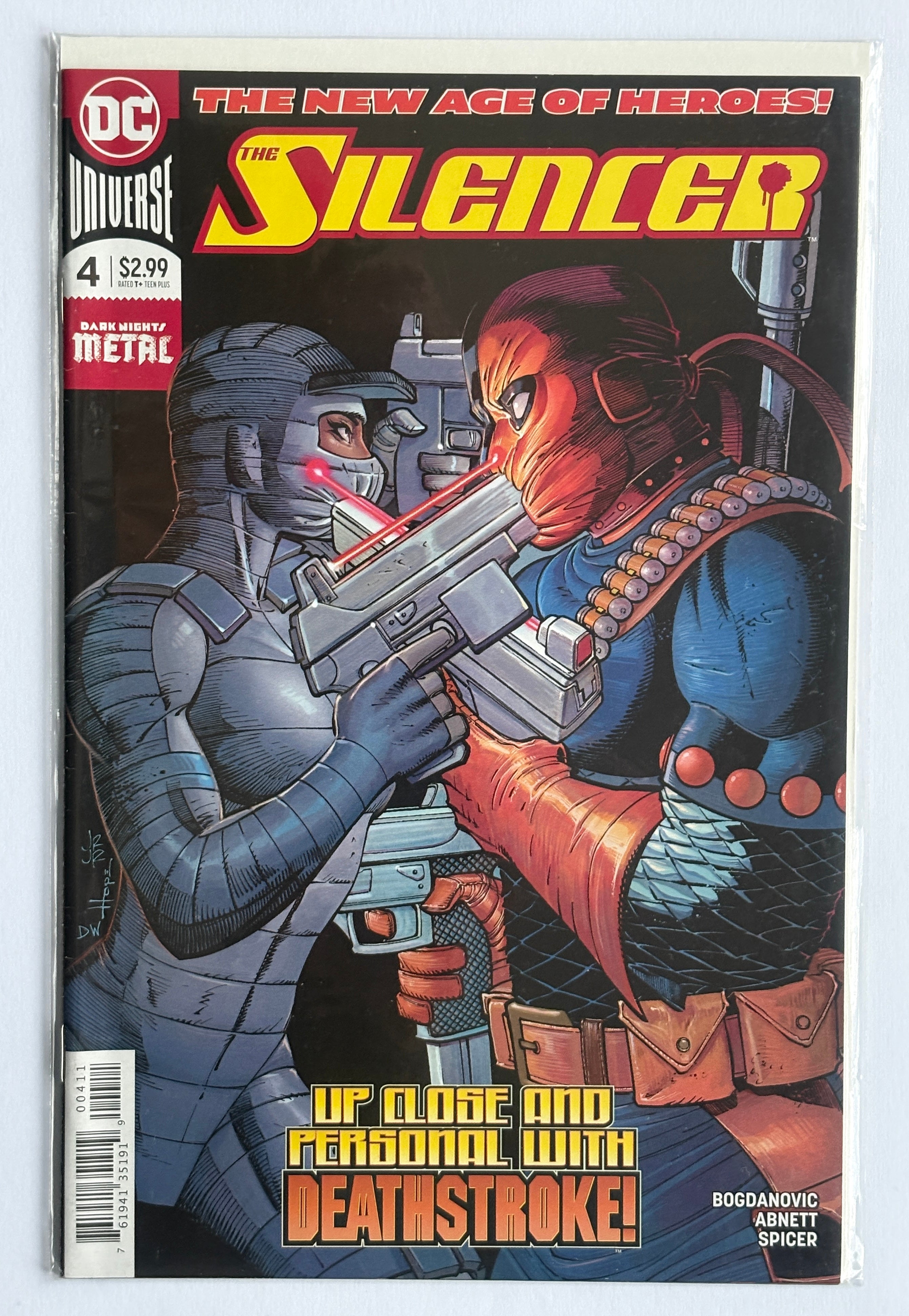 The Silencer #4 - 1st Printing  DC Comics June 2018 VF 8.0