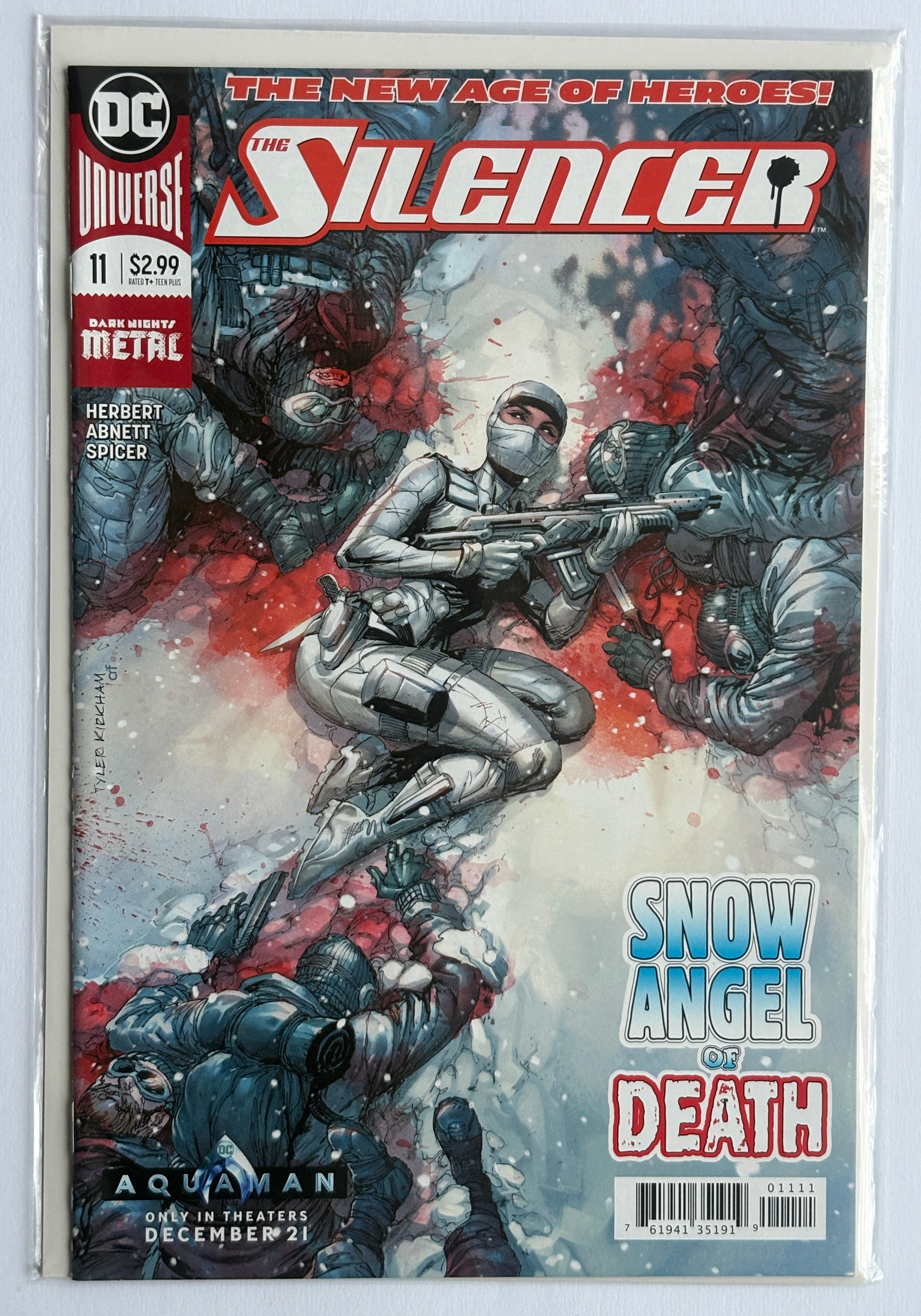 The Silencer #11 - 1st Printing DC Comics January 2019 VF/NM 9.0