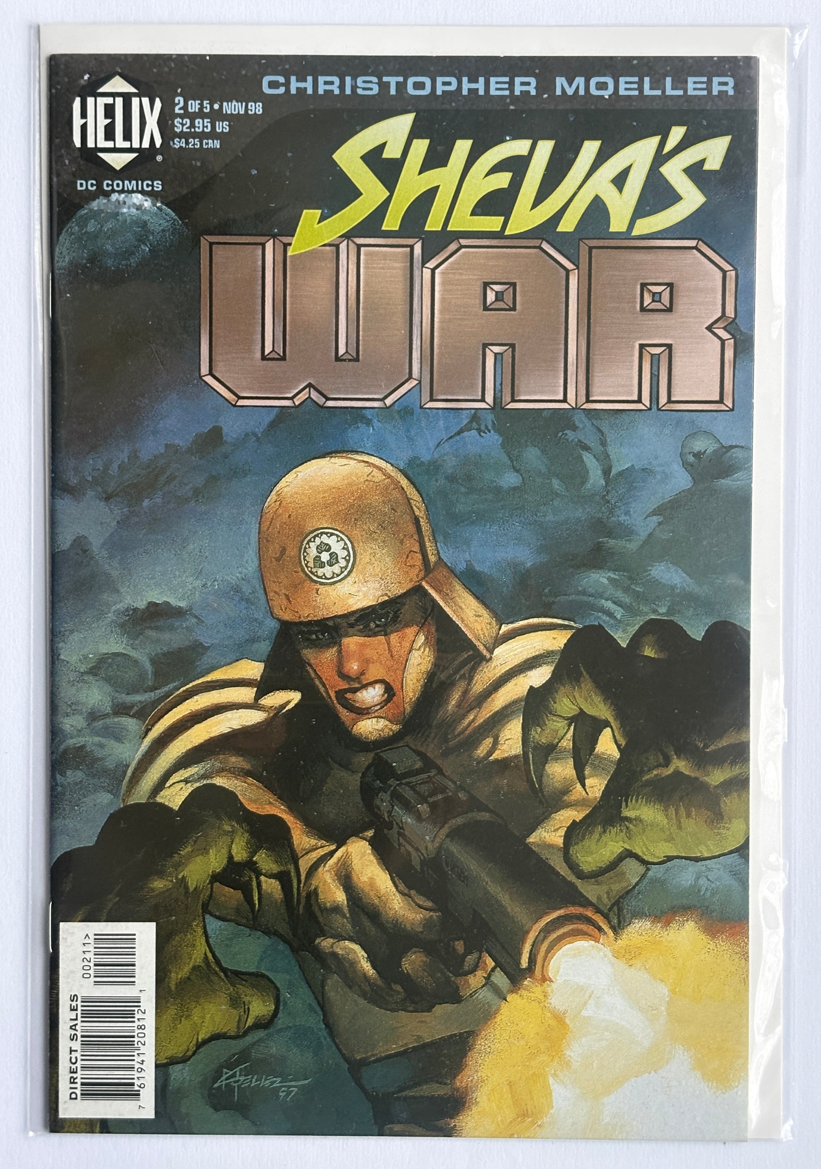 Sheva's War #2 (2 of 5) 1st Printing DC Comics November 1998 VF+ 8.5