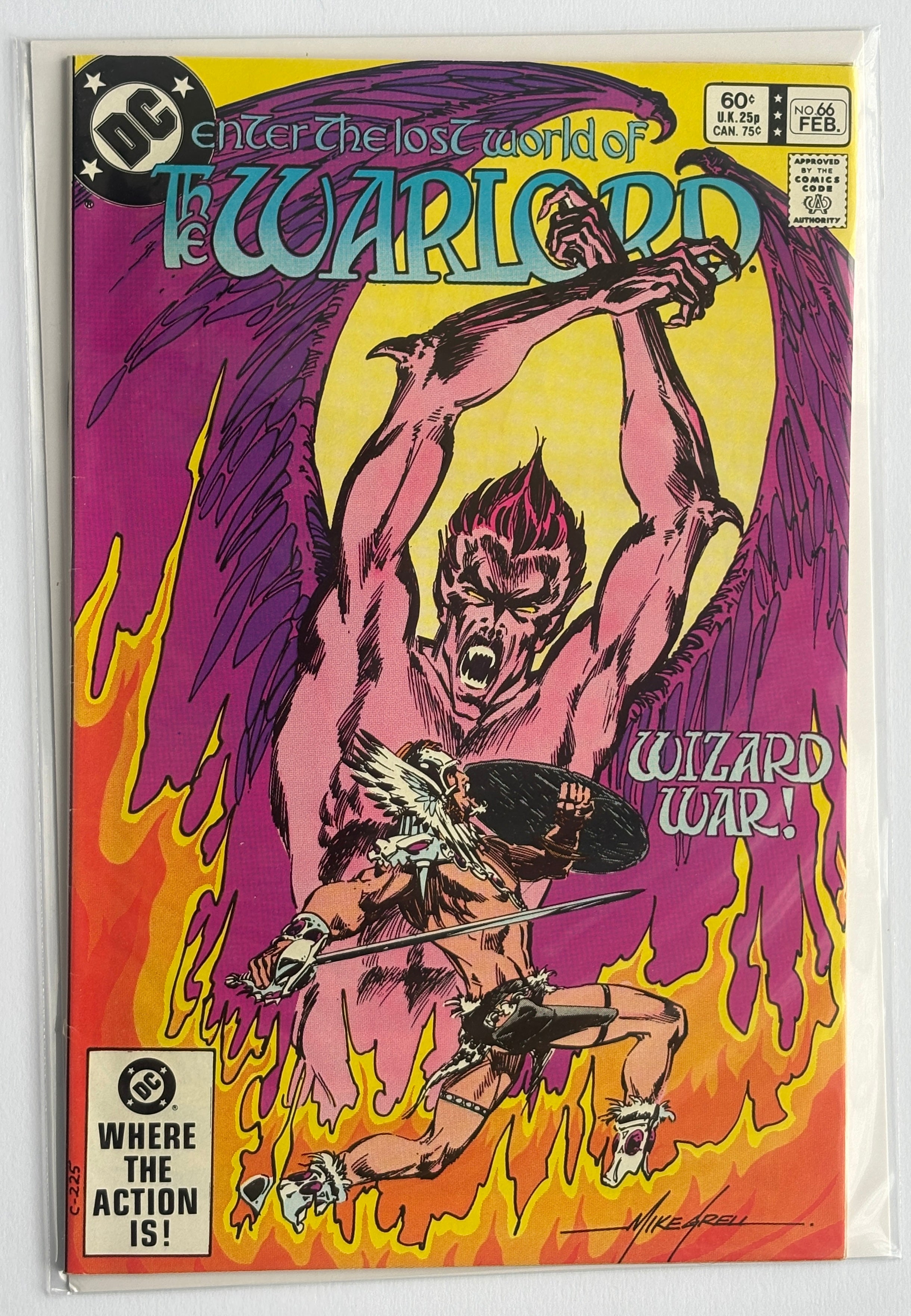 The Warlord #66 - DC Comics - February 1983 VF- 7.5