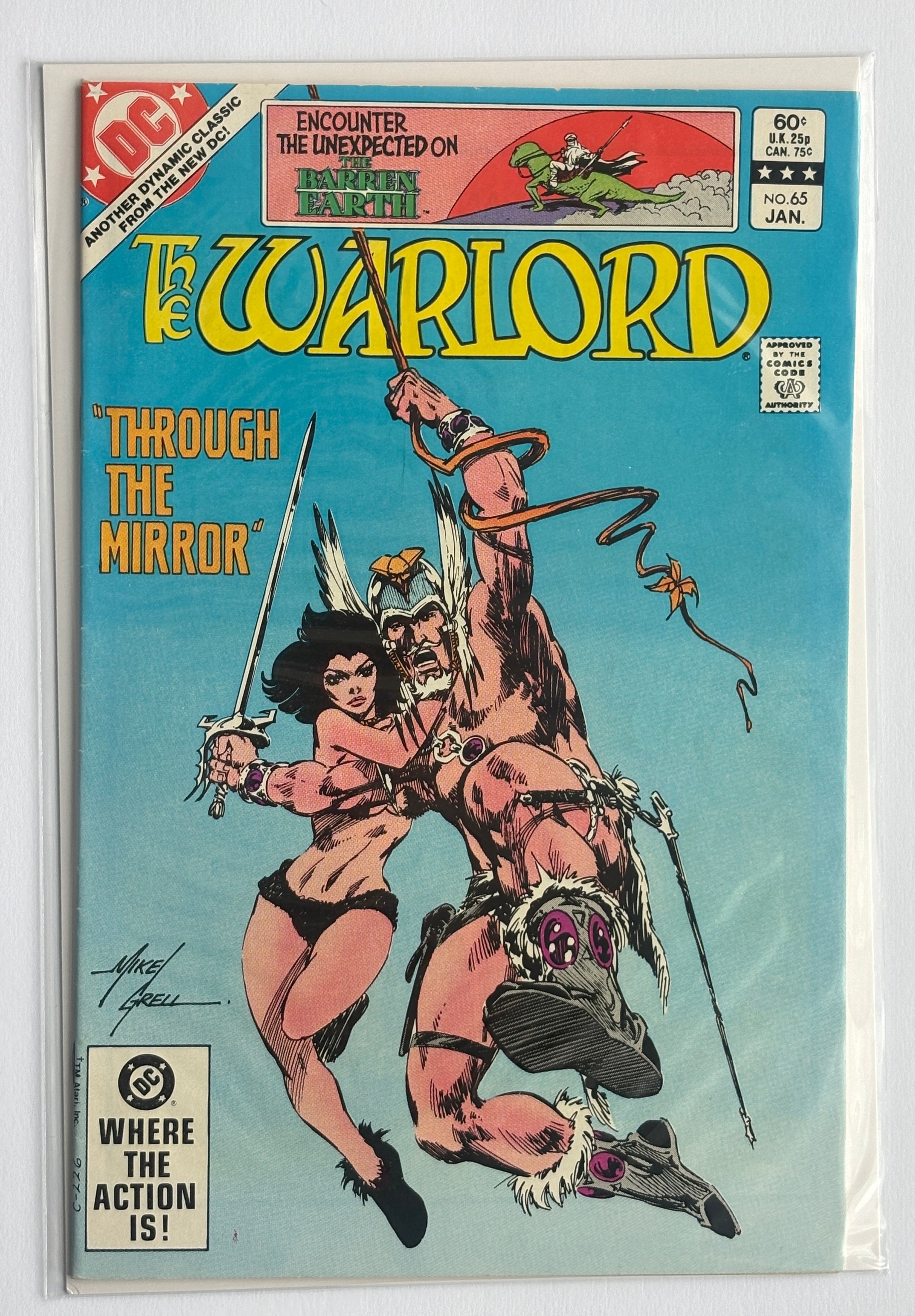 The Warlord #65 - DC Comics - January 1983 VF- 7.5